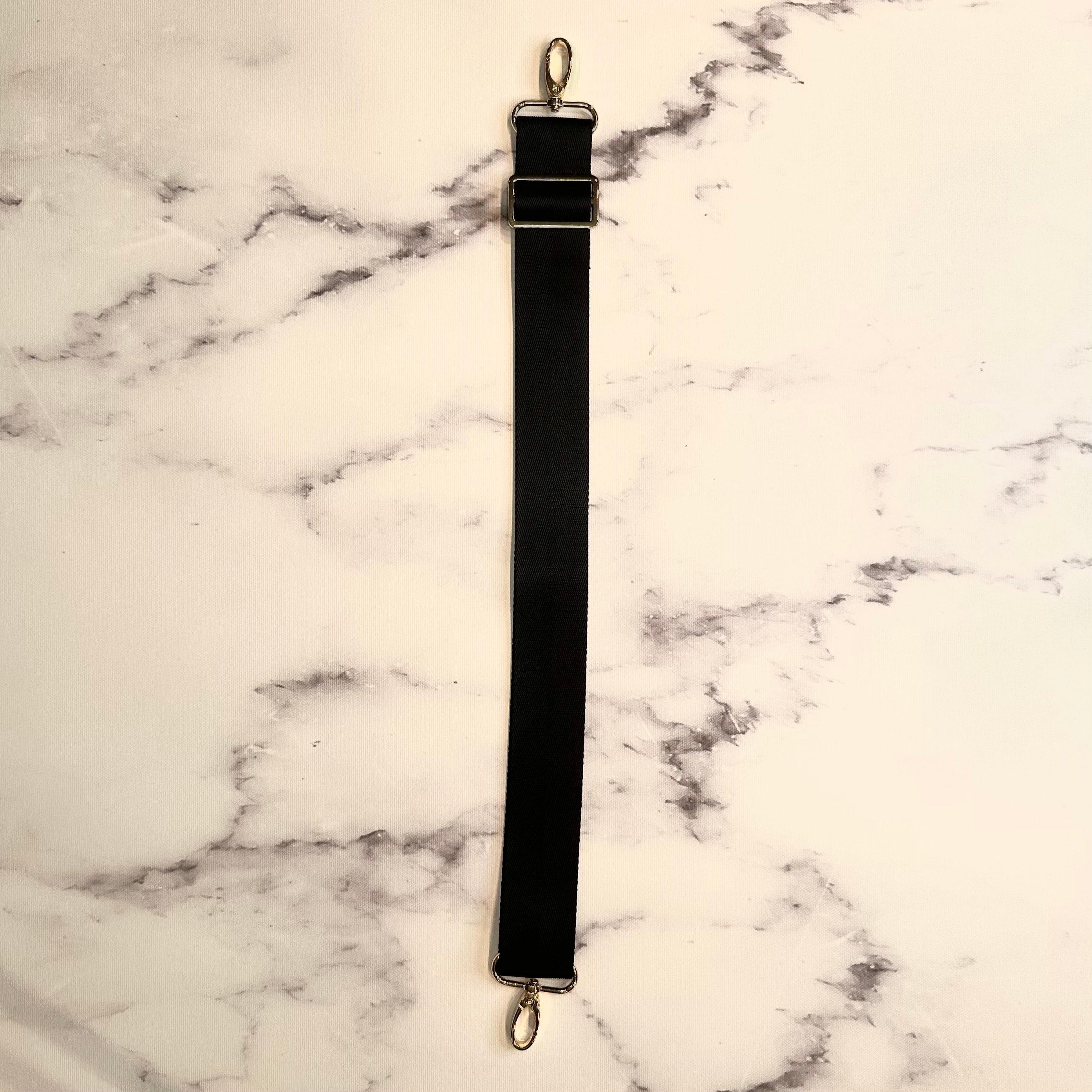 Black Fanny Pack Nylon Strap - 001S
