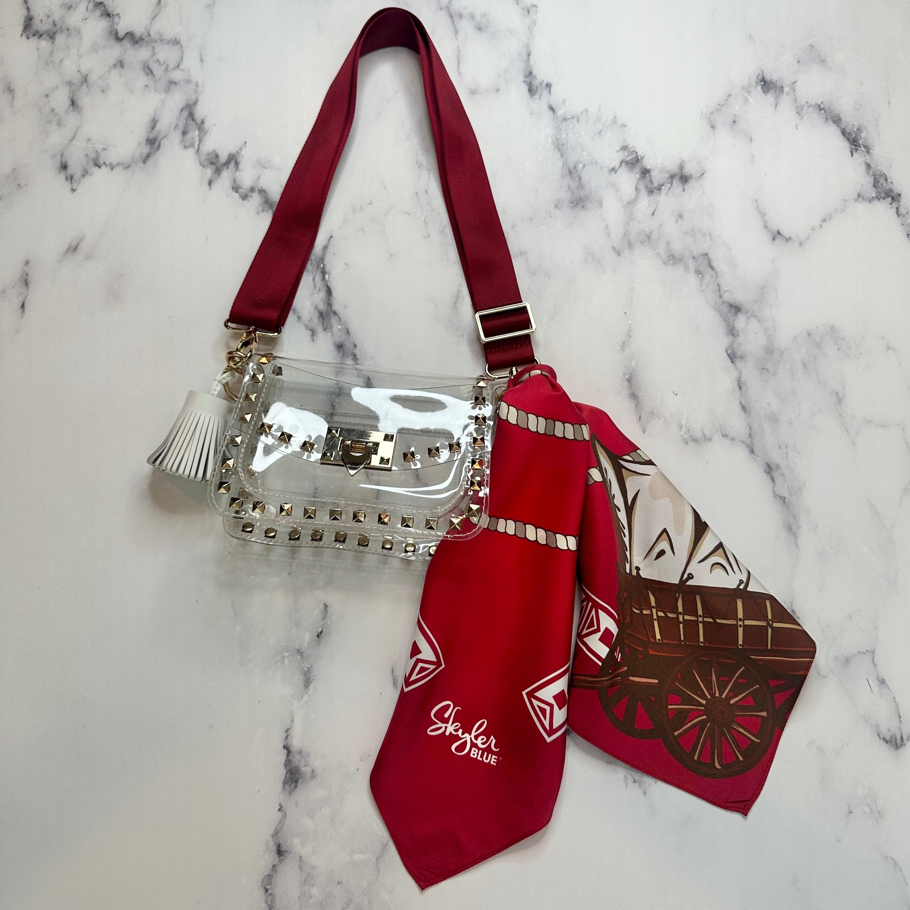 The Norman Clear Small Studded Bag