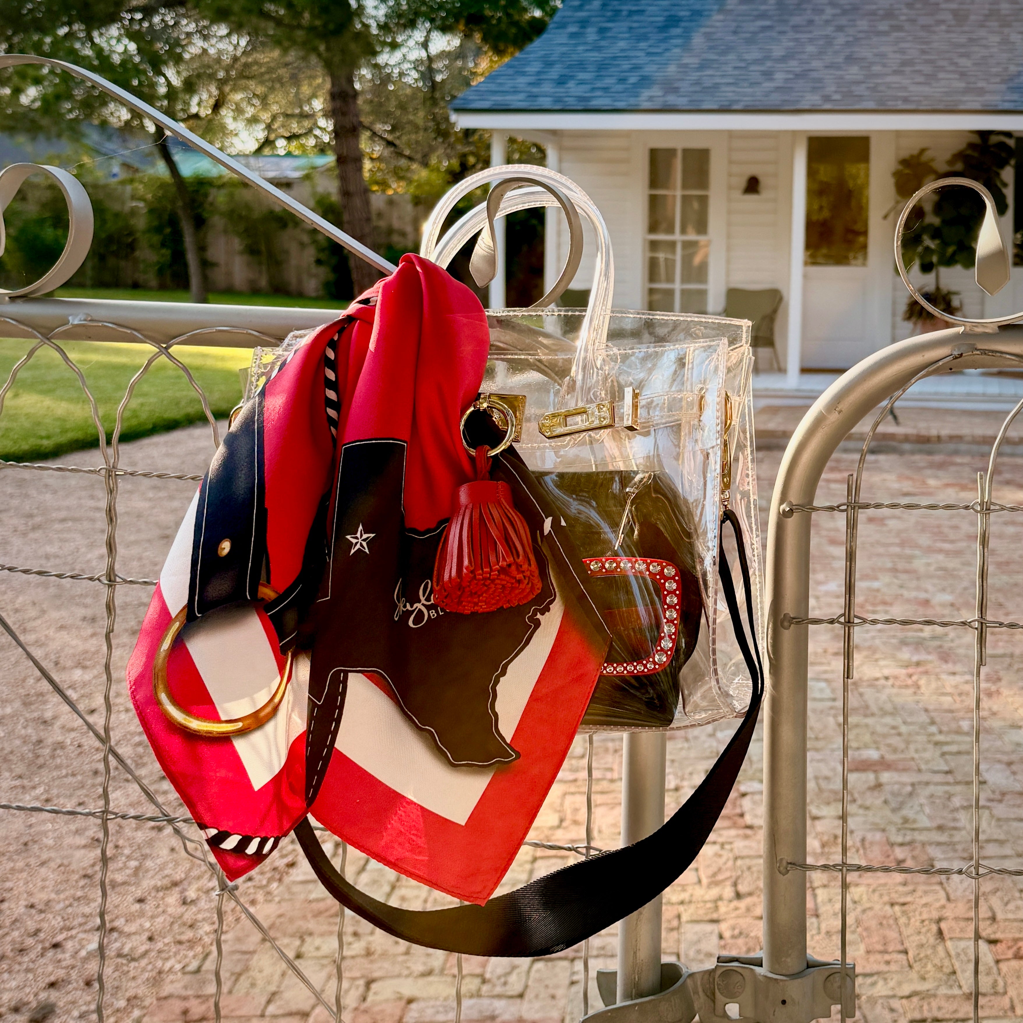 The Lubbock Clear Large Satchel Bag