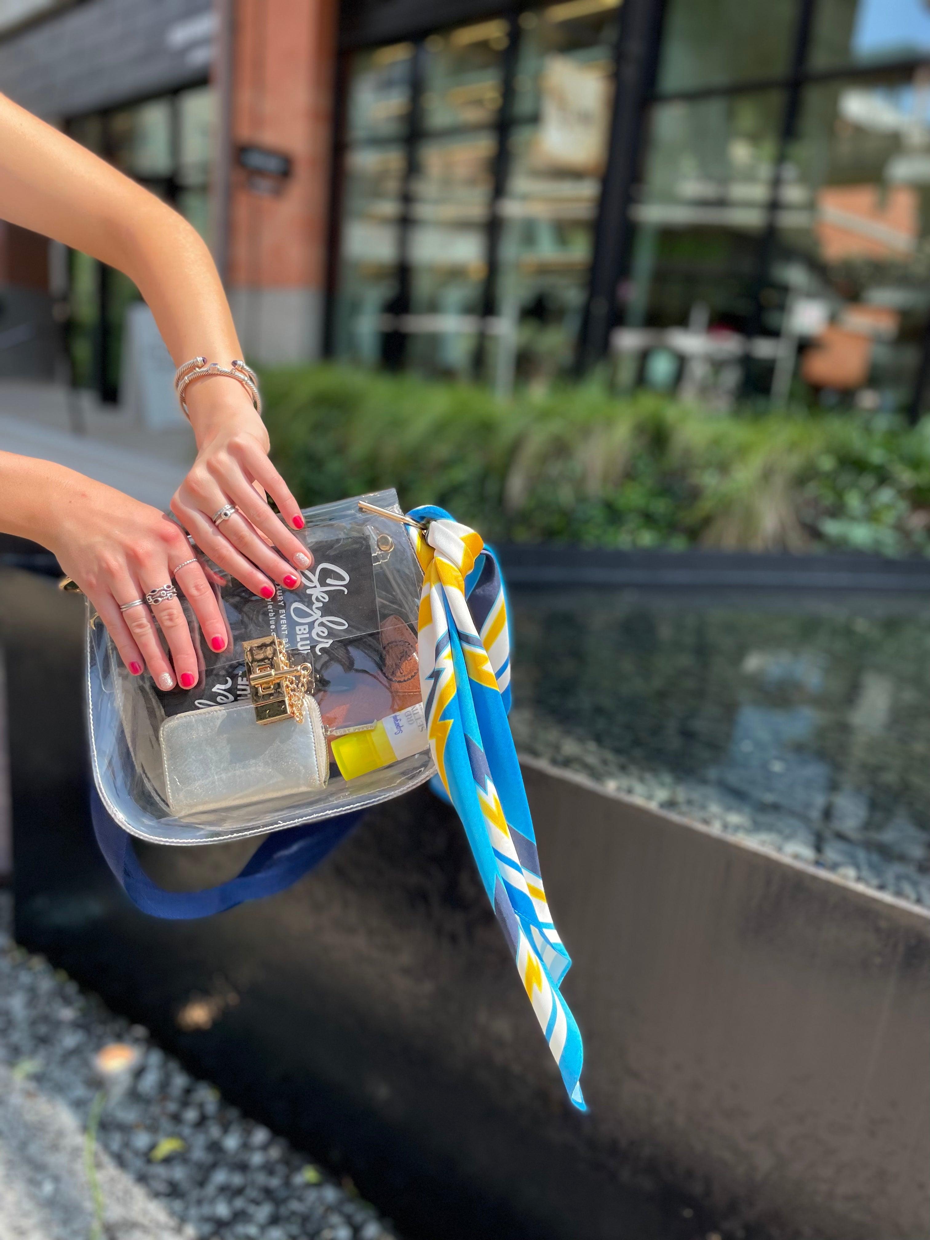 The Bolt Clear Medium Saddle Bag