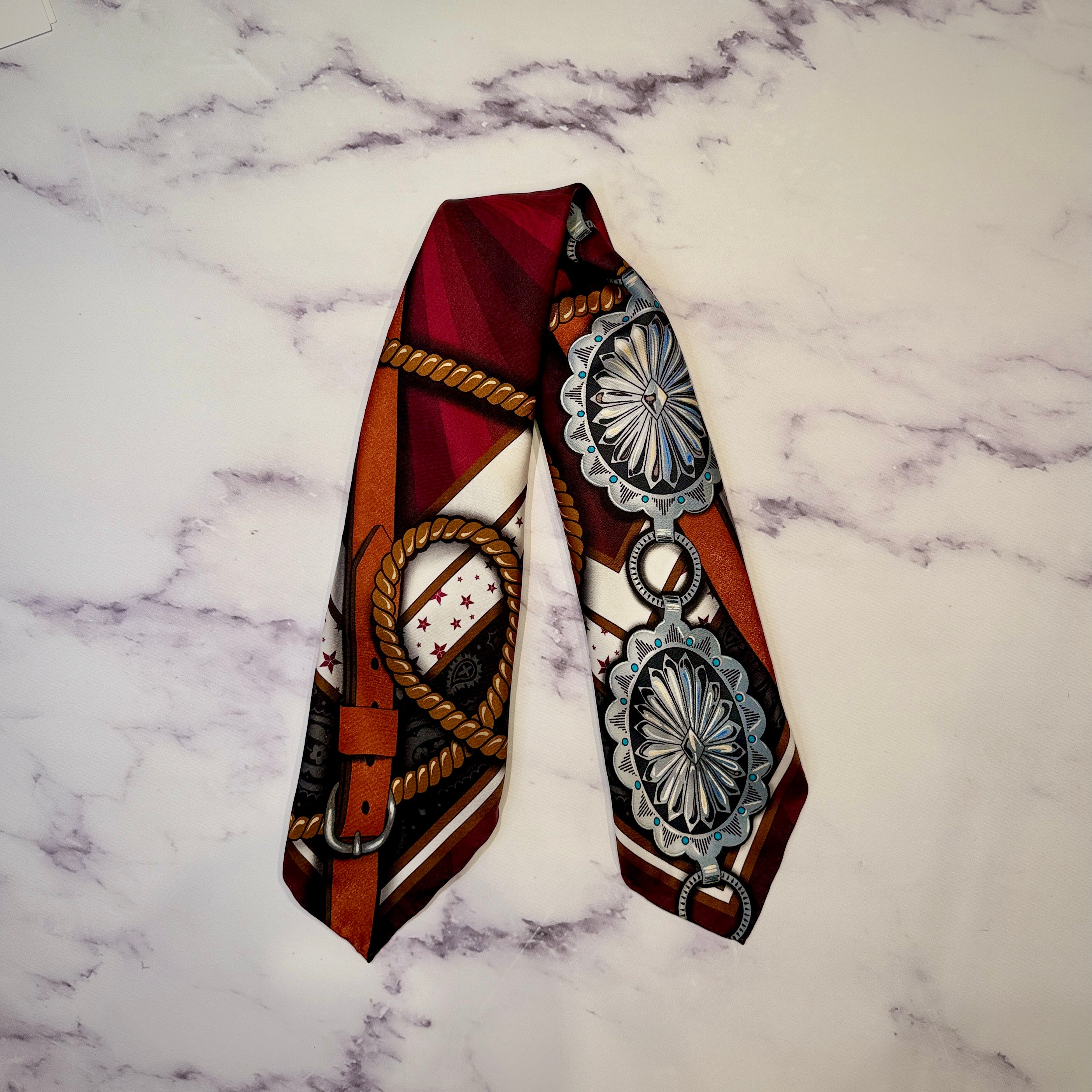 The Maroon Cowgirl Clear Large Satchel Bag