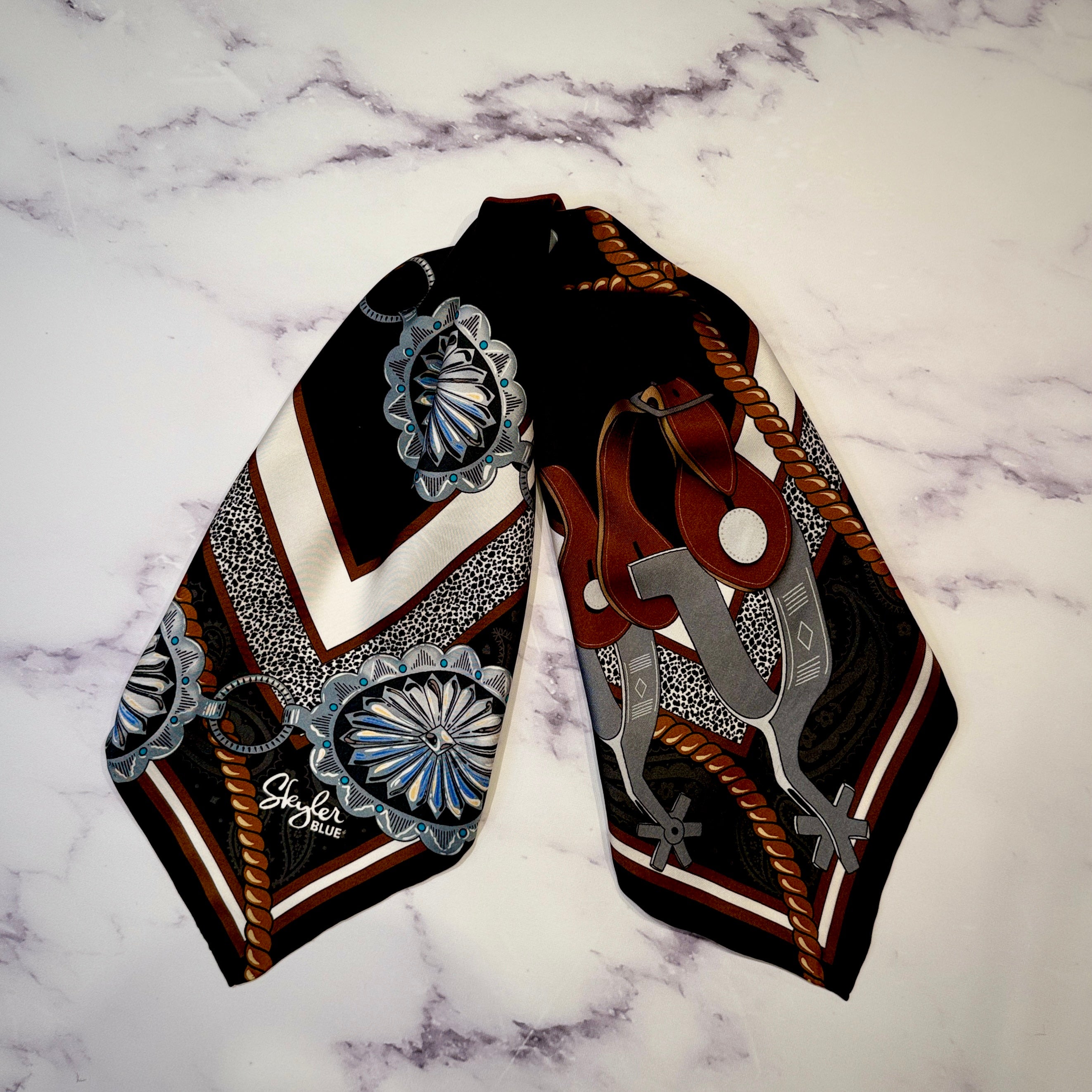 The OG Cowgirl Clear Small Studded Bag