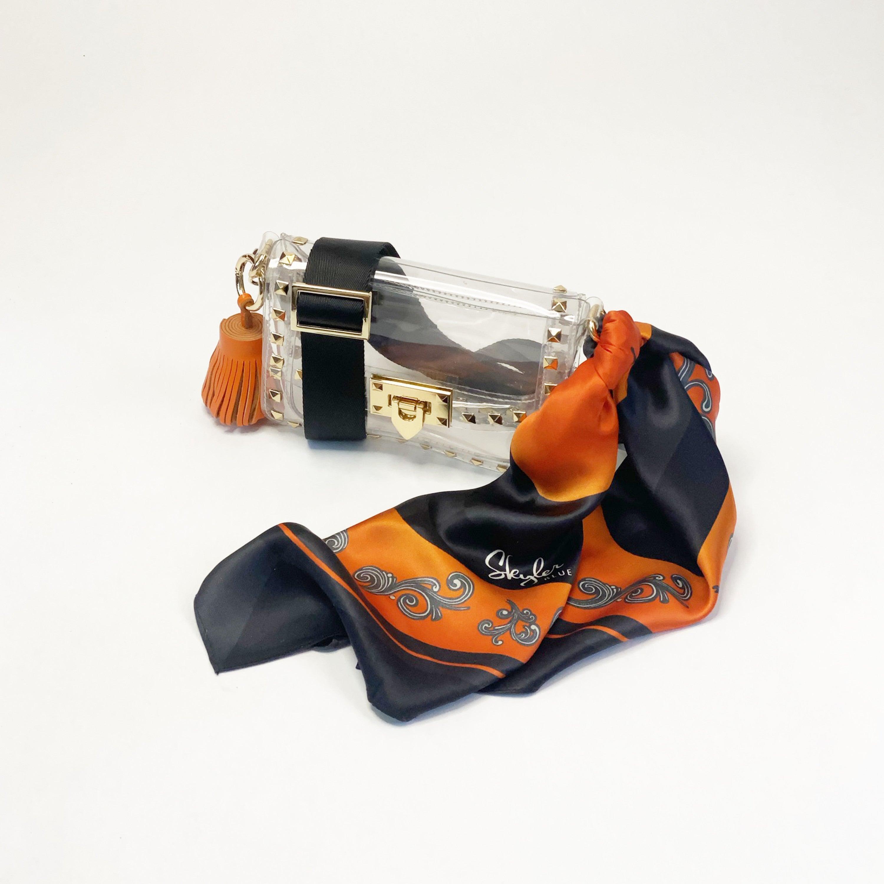 The Stillwater Clear Small Studded Bag