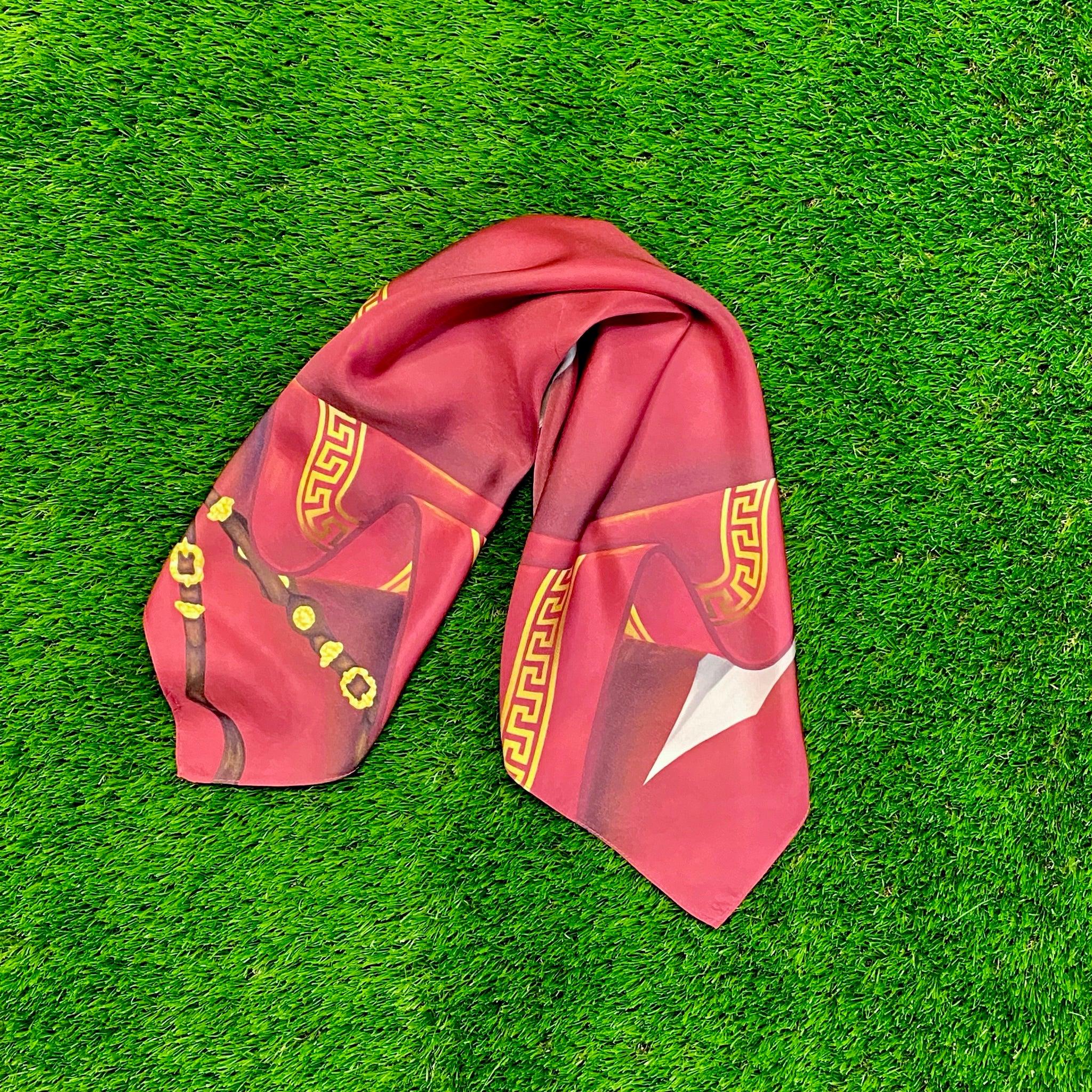 The Troy 001 Clear Small Studded Bag