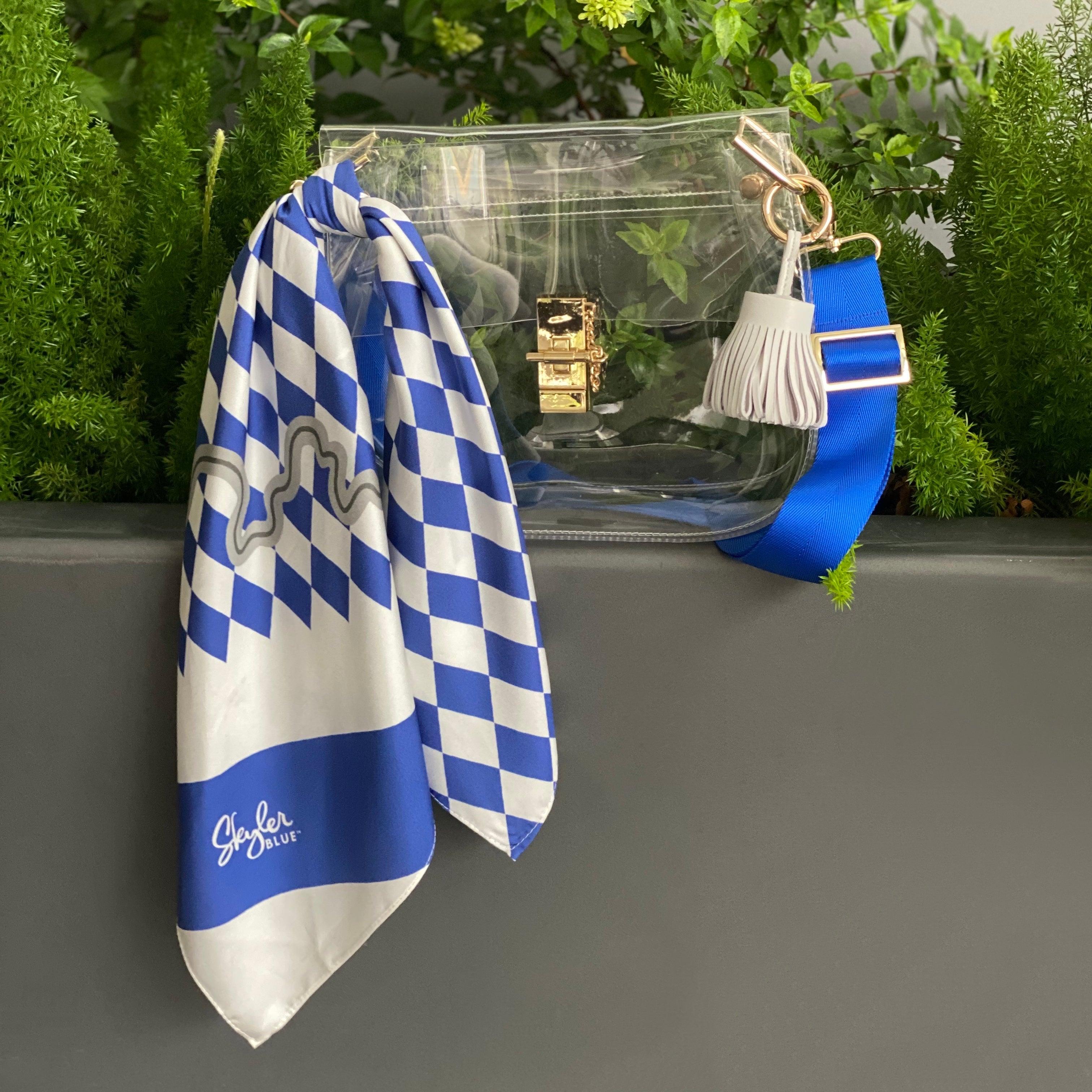 The Lexington Clear Medium Saddle Bag