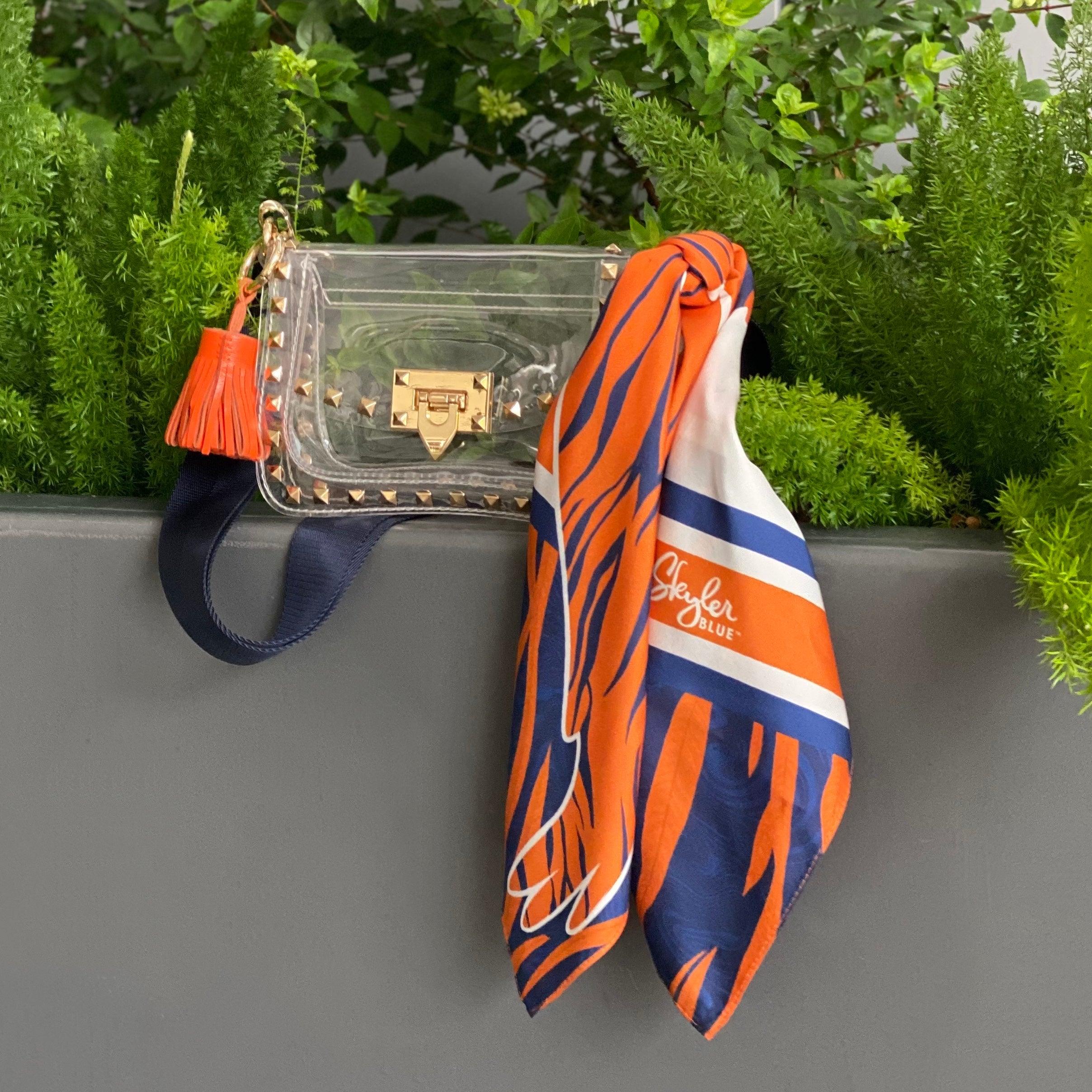 The Toomer Clear Small Studded Bag