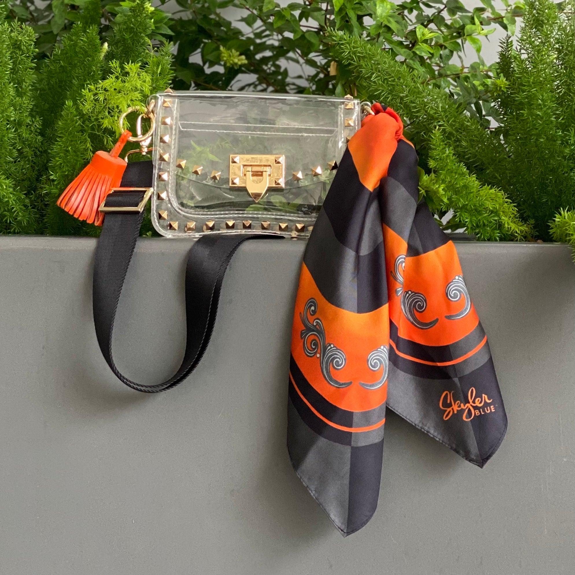 The Stillwater Clear Small Studded Bag