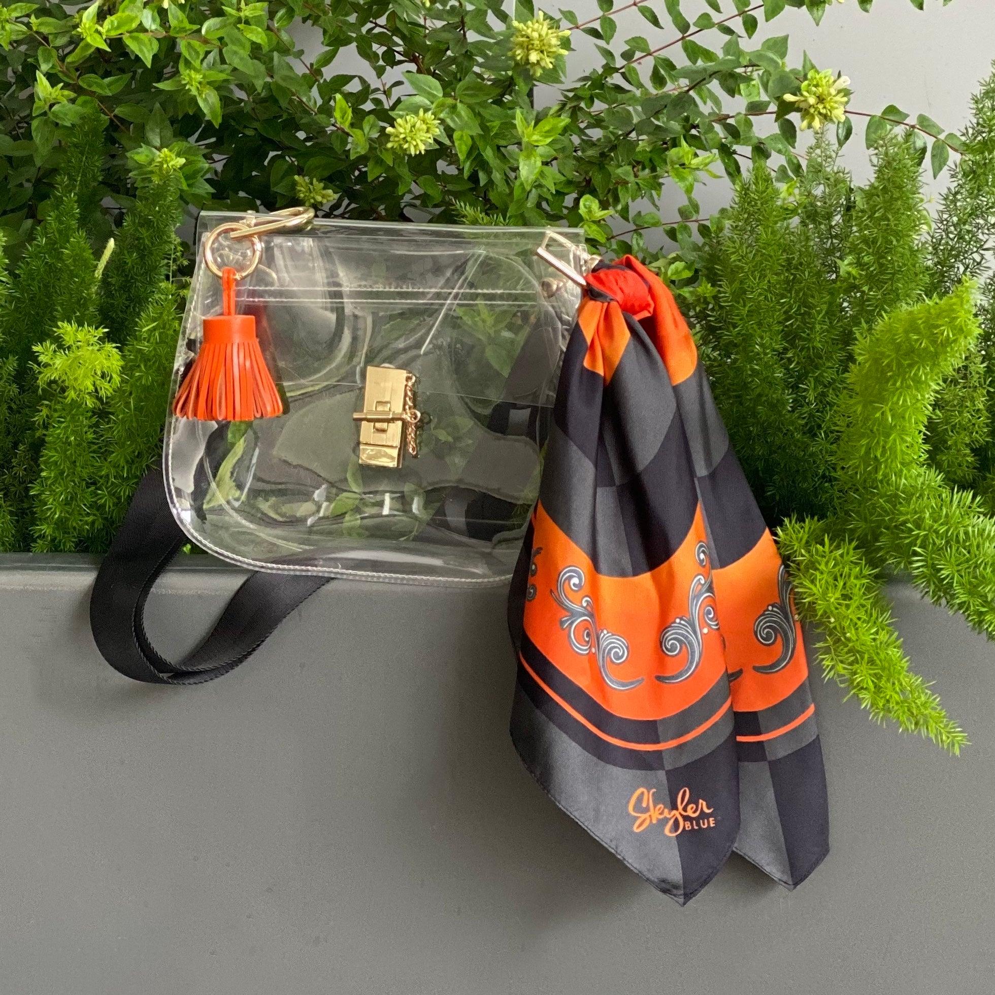 The Stillwater Clear Medium Saddle Bag