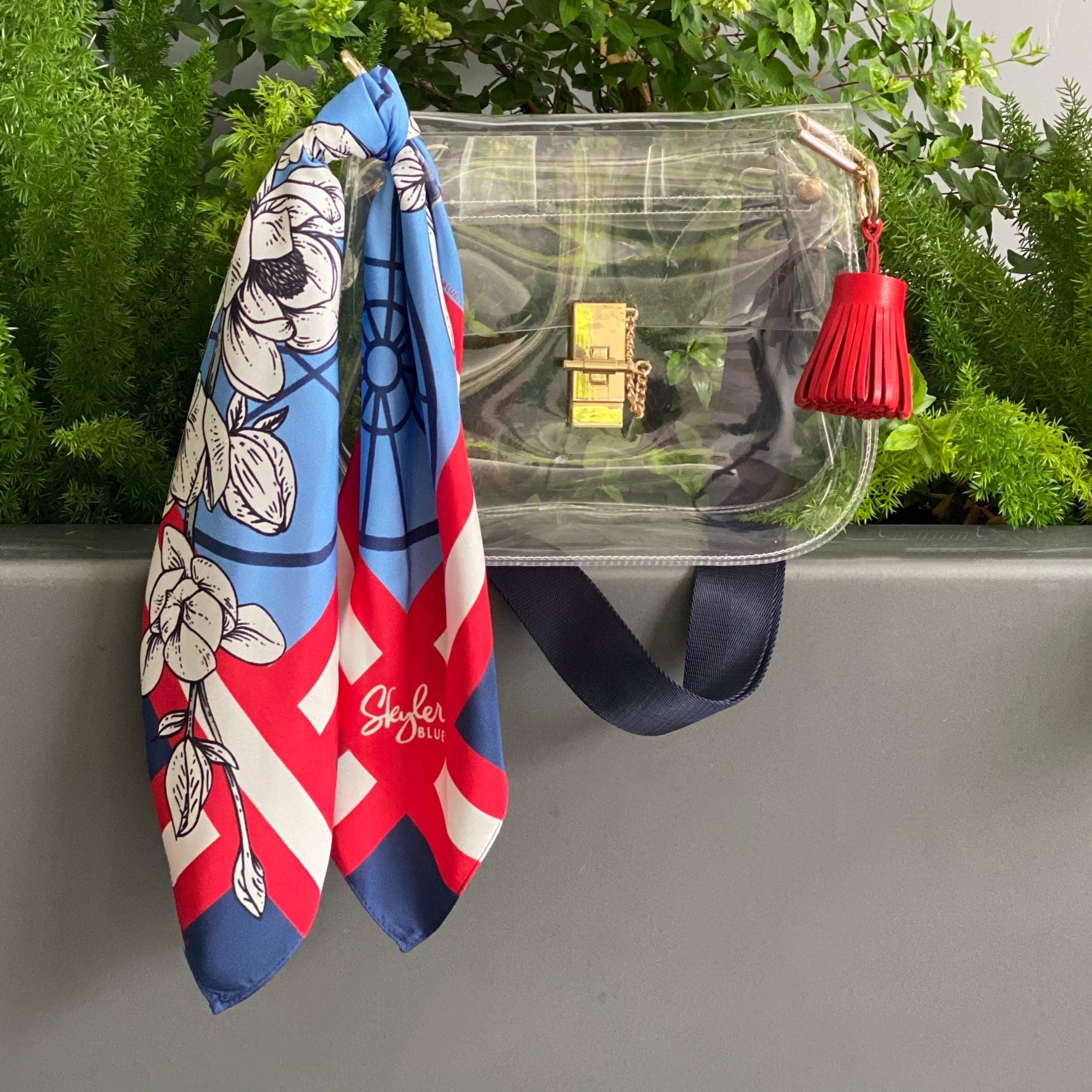 The Oxford Clear Medium Saddle Bag