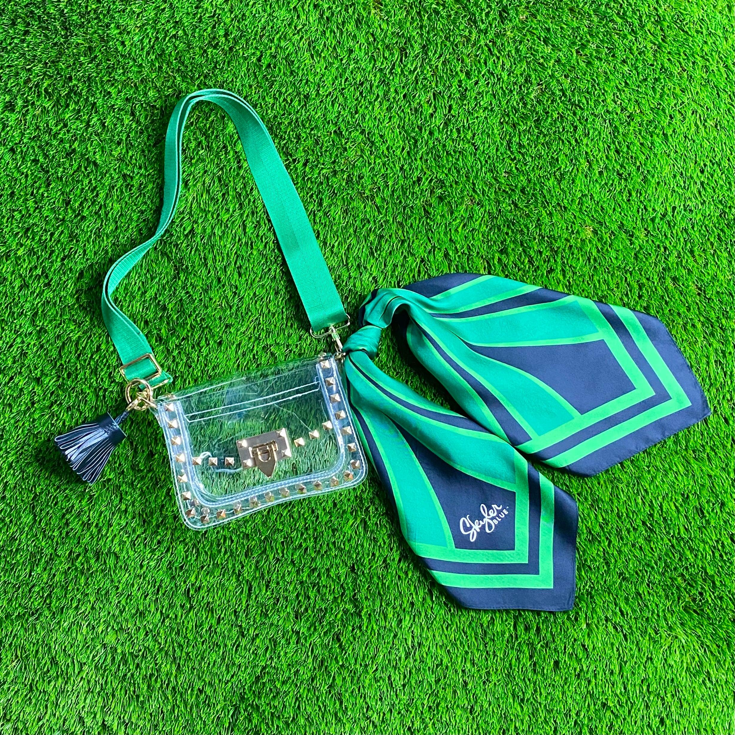 The Live Oak Clear Small Studded Bag