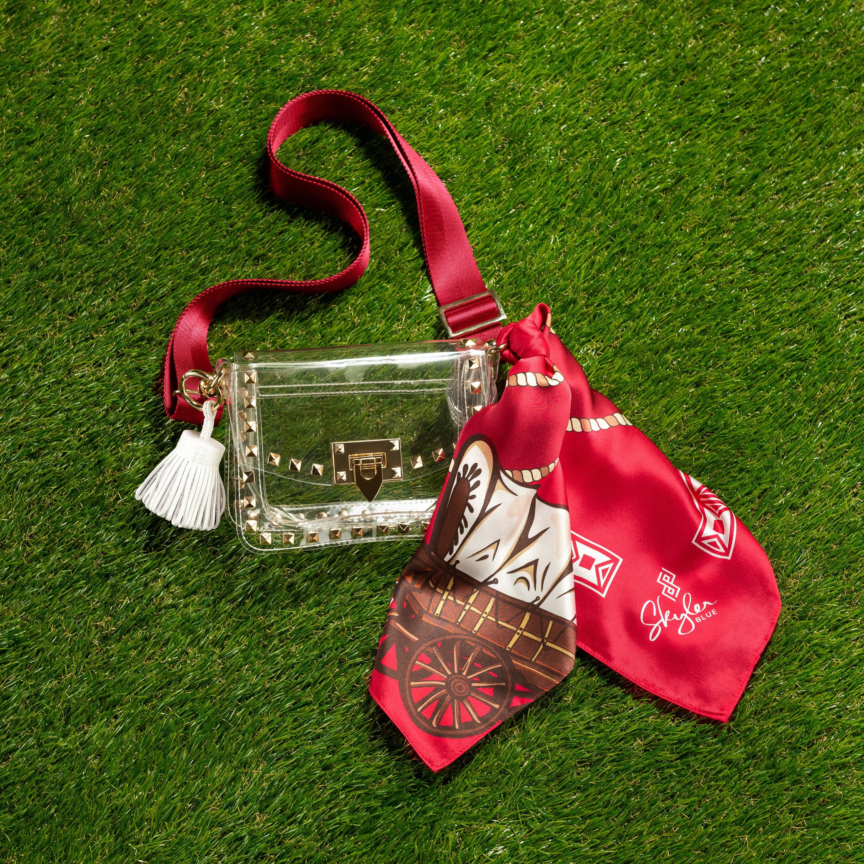 The Norman Clear Small Studded Bag