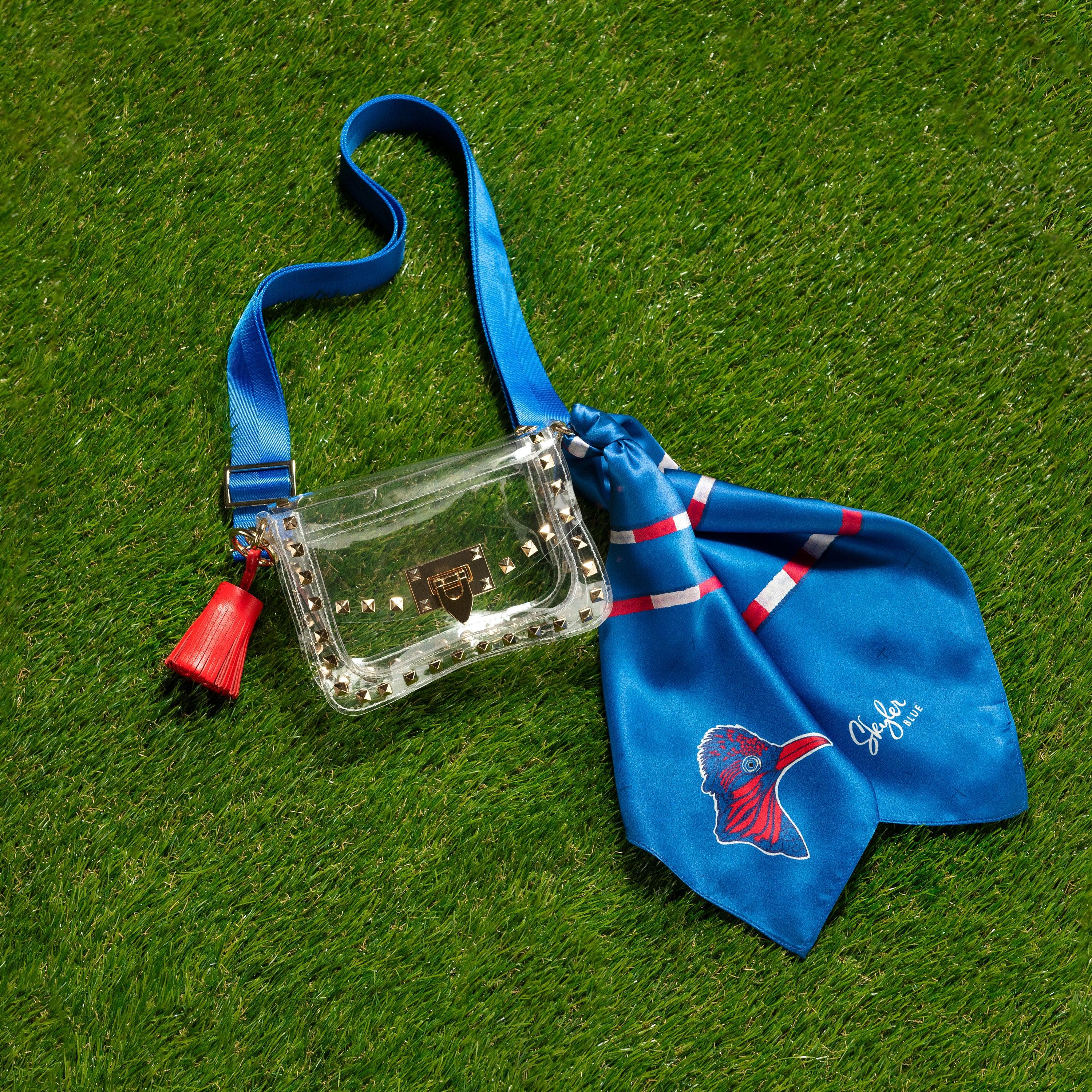 The Westlake Clear Small Studded Bag