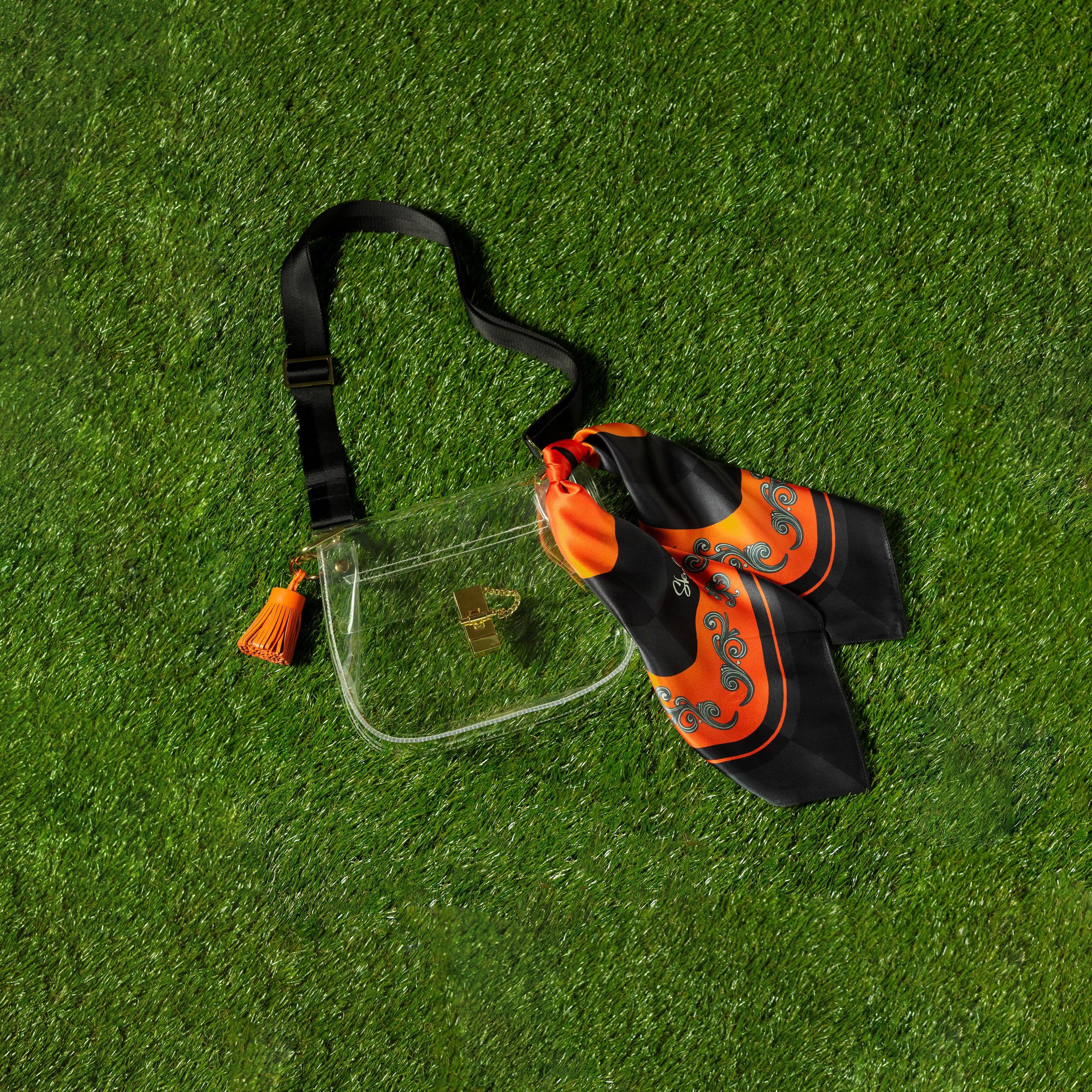 The Stillwater Clear Medium Saddle Bag