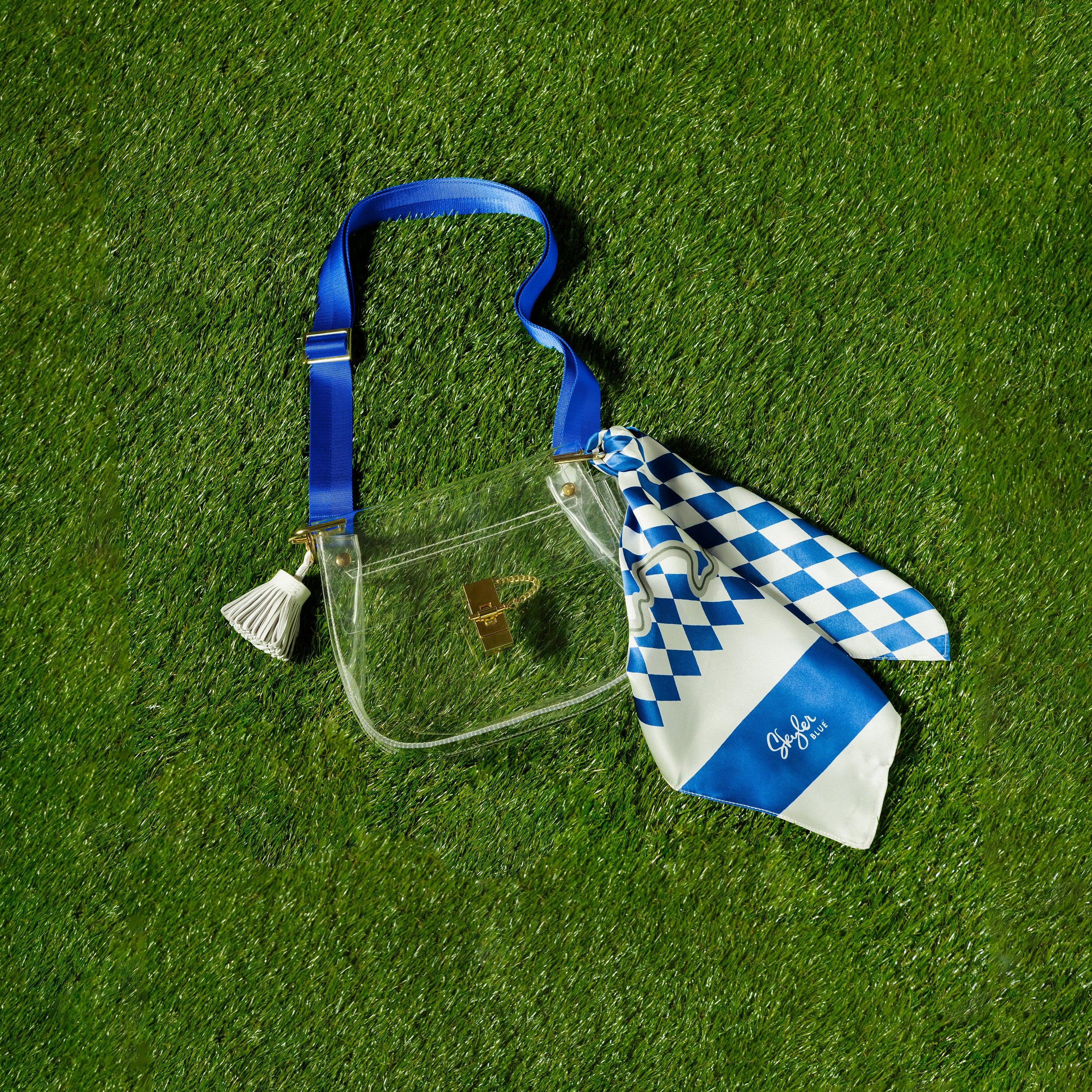 The Lexington Clear Medium Saddle Bag