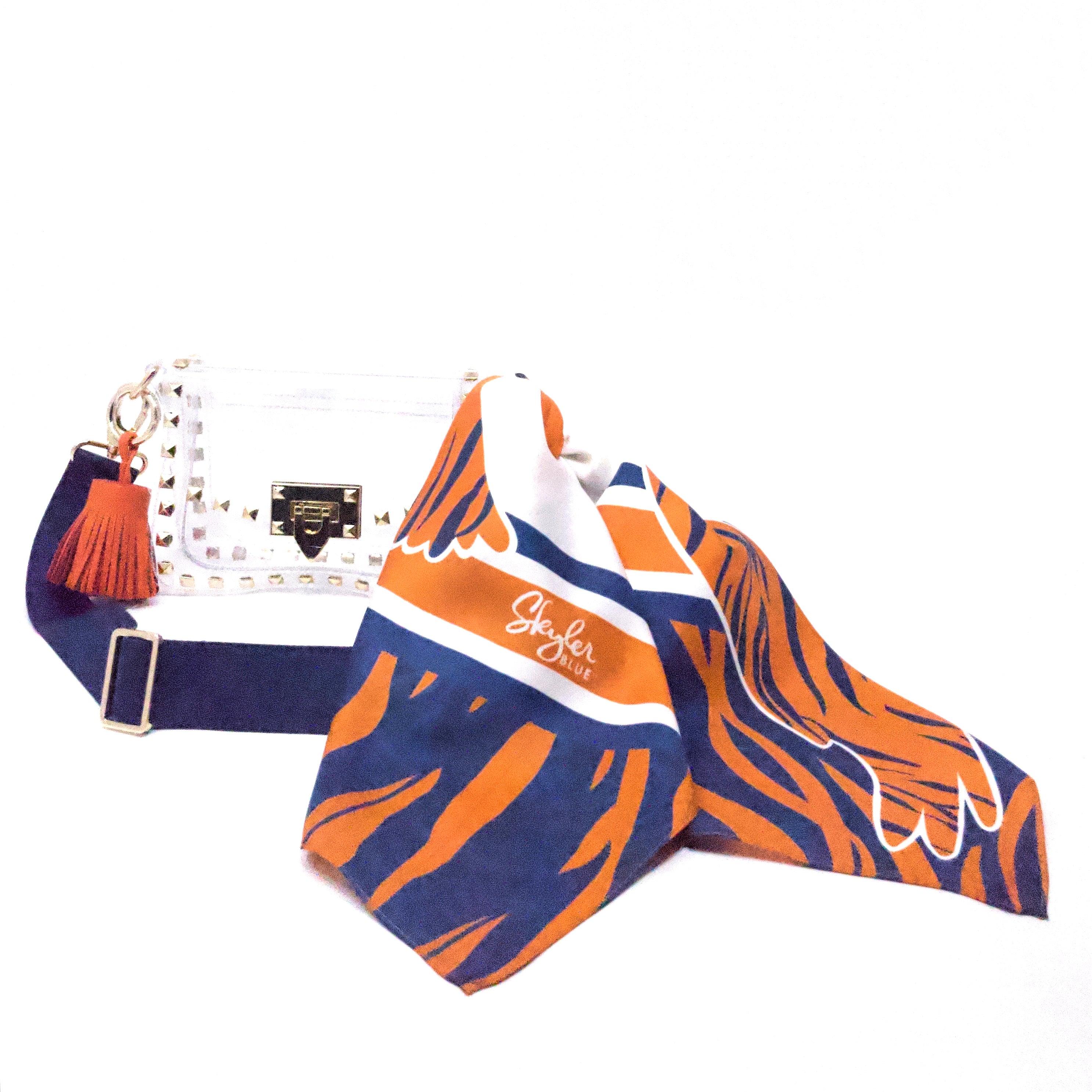 The Toomer Clear Small Studded Bag