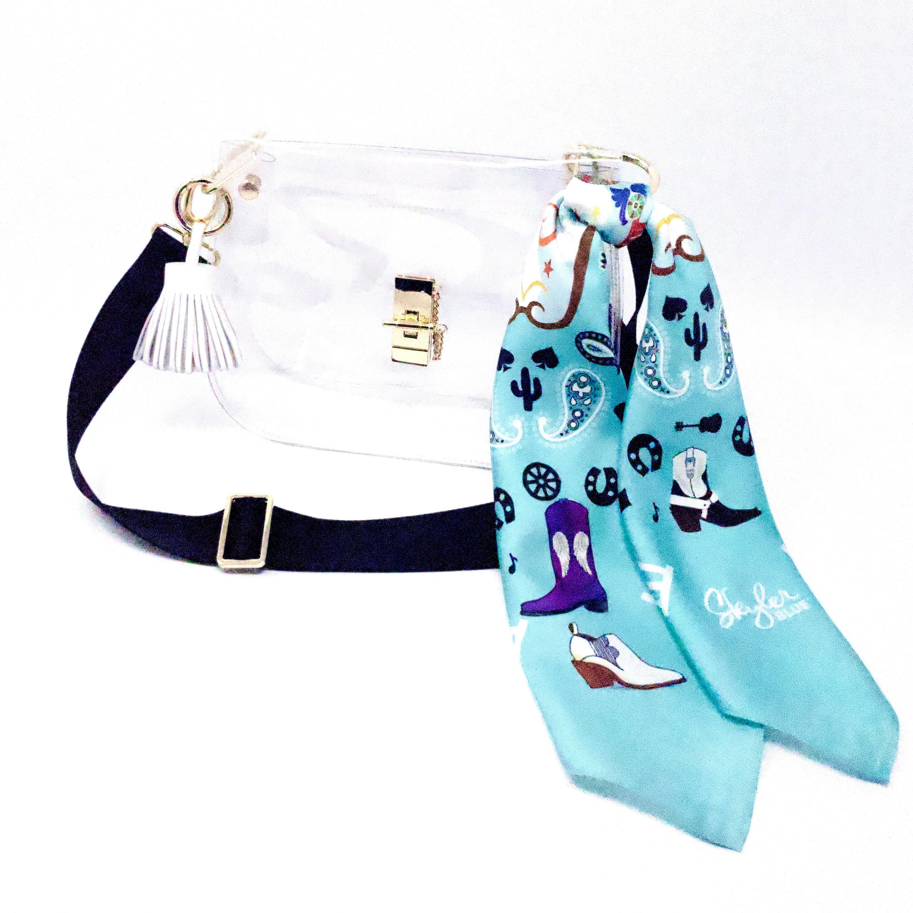 The Rodeo Clear Medium Saddle Bag