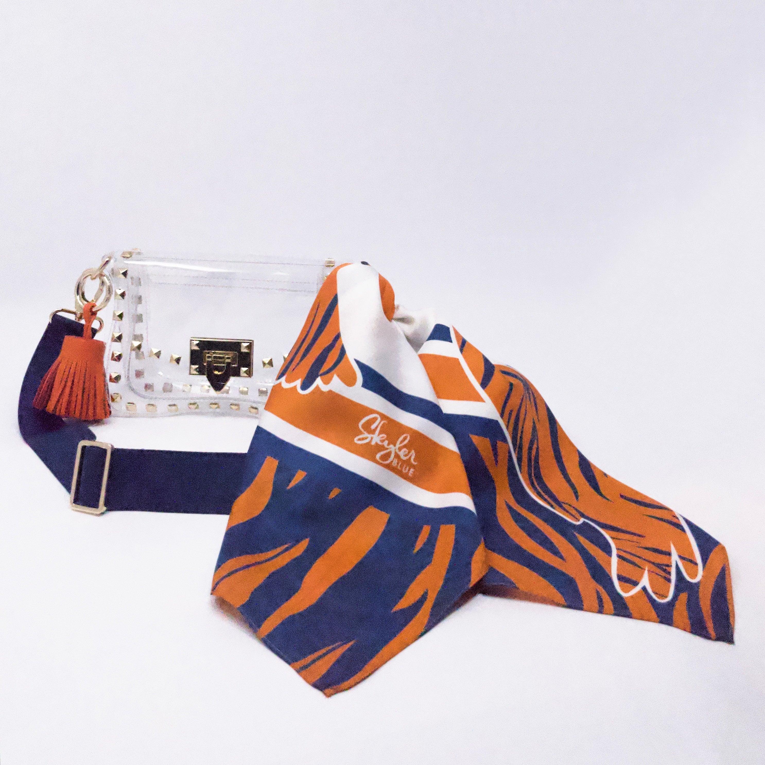 The Toomer Clear Small Studded Bag