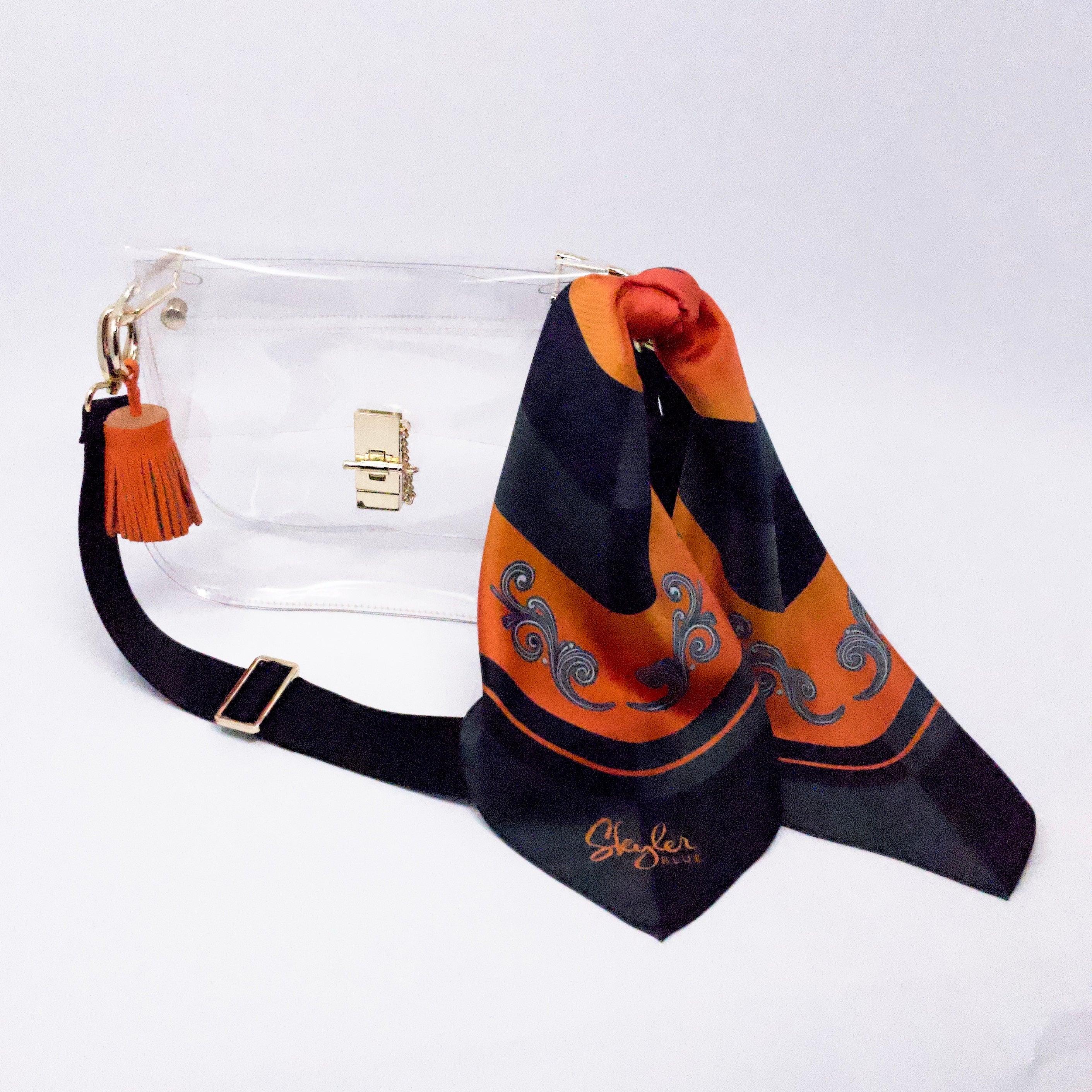 The Stillwater Clear Medium Saddle Bag