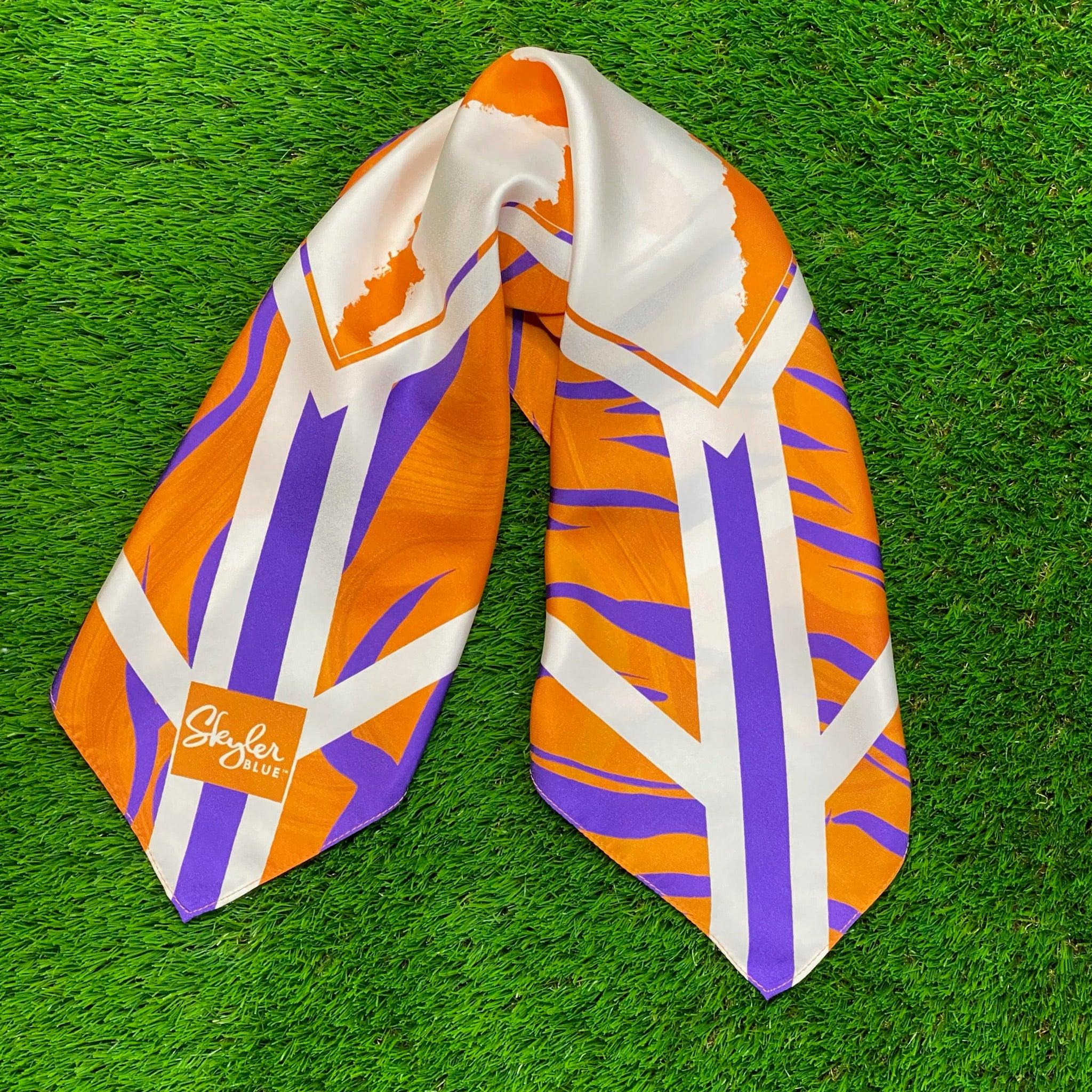 Skyler Blue’s The Howard 60-centimeter 100% silk twill scarf