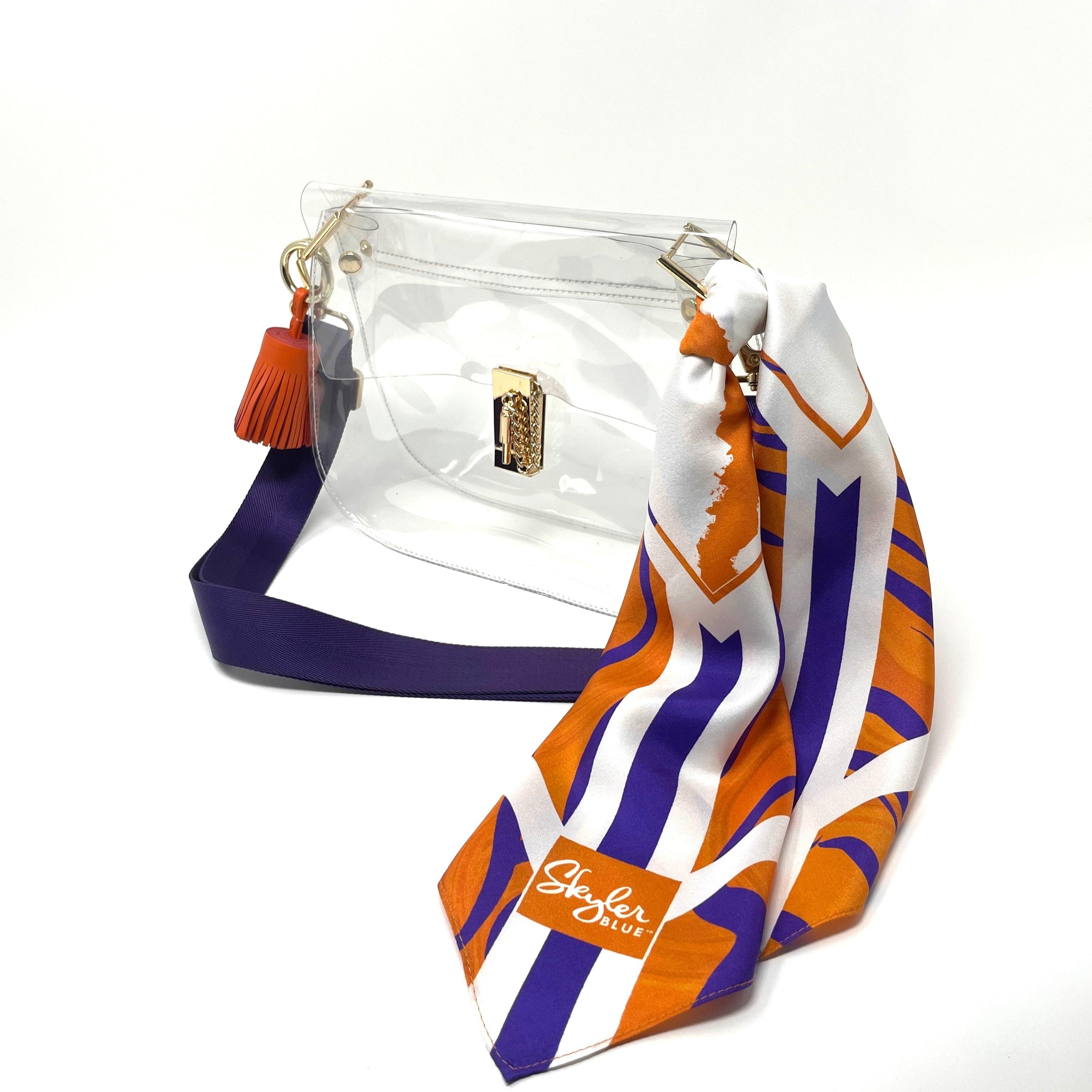 The Howard Clear Medium Saddle Bag