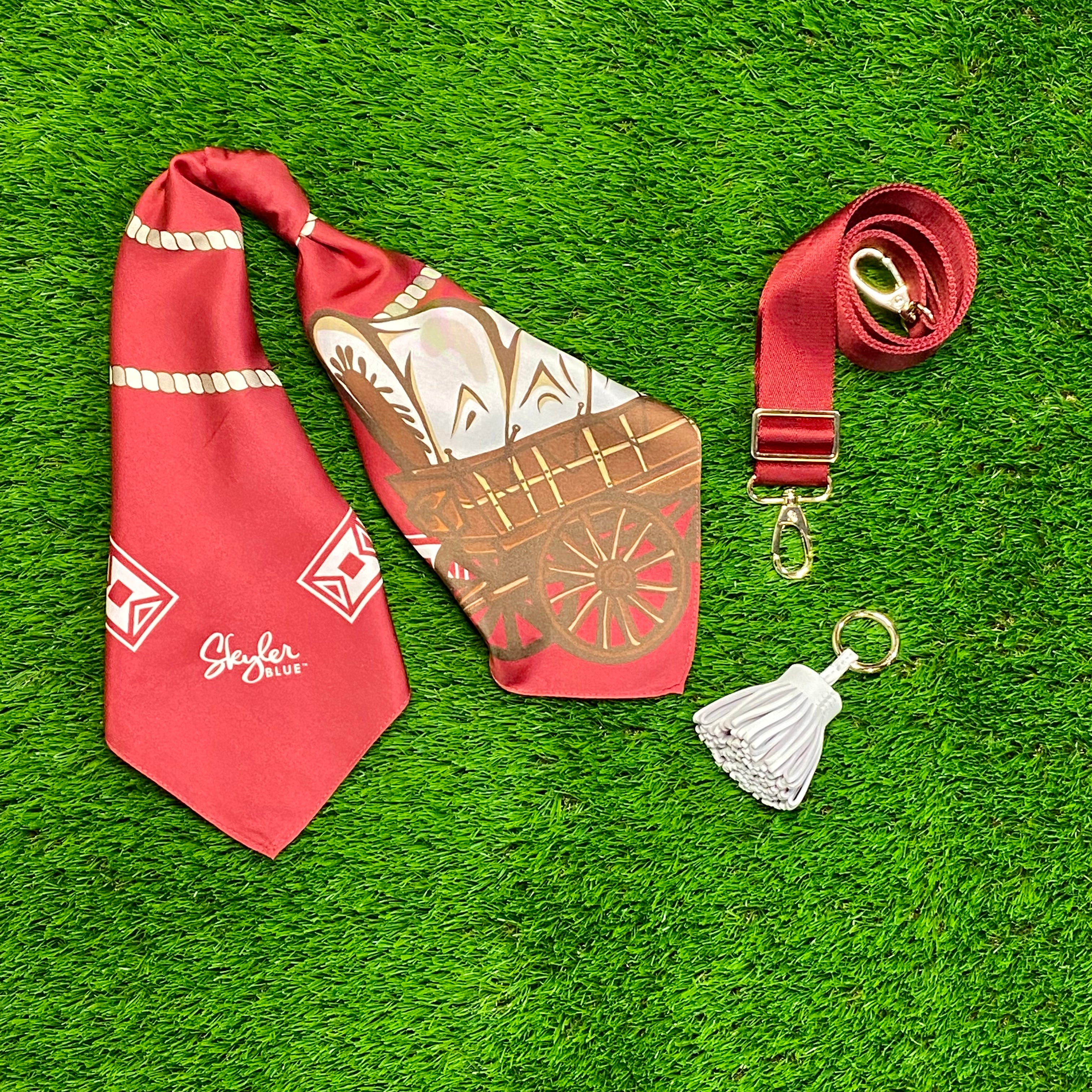 The Norman Clear Small Studded Bag