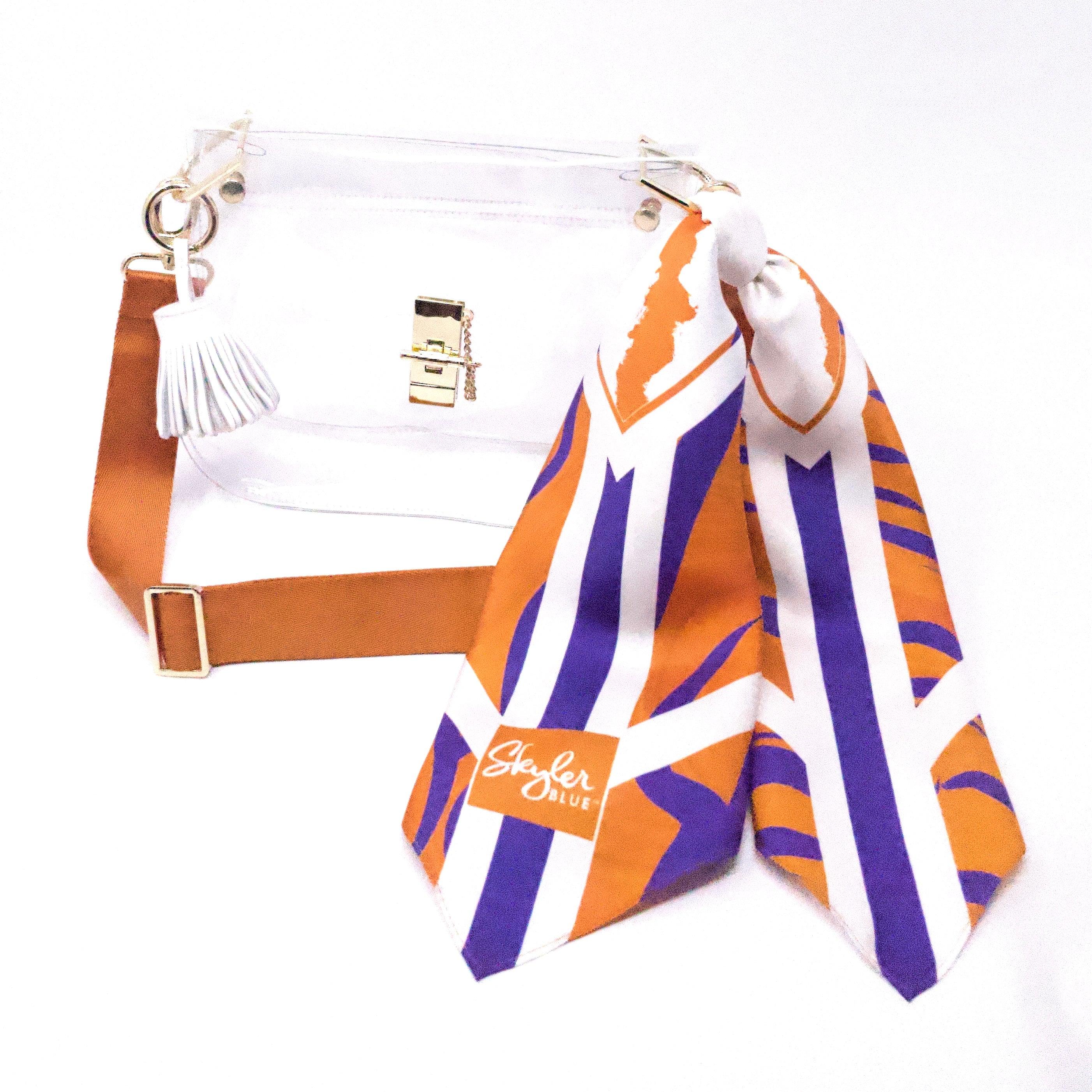 The Howard Clear Medium Saddle Bag