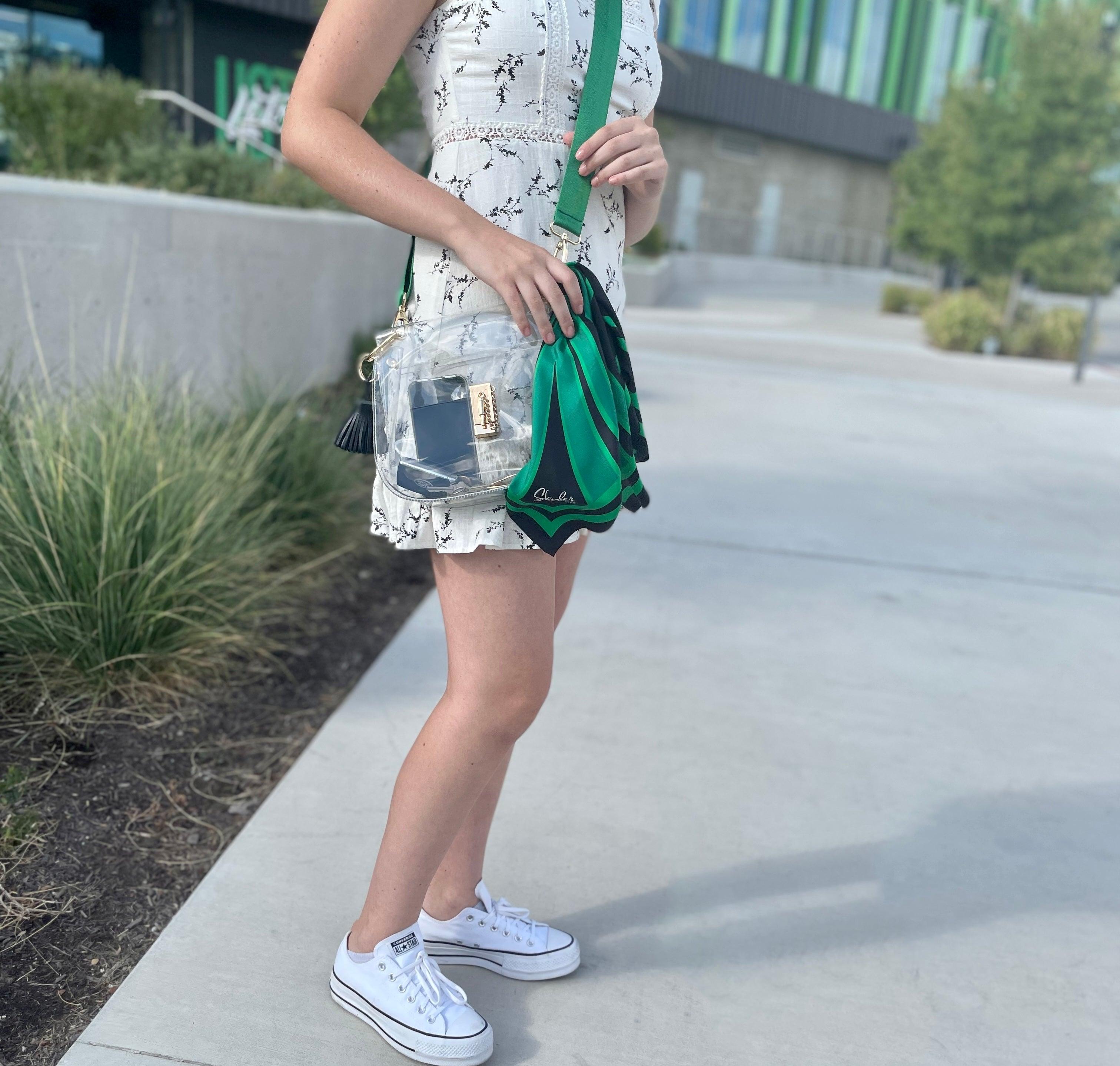 The Live Oak Clear Medium Saddle Bag