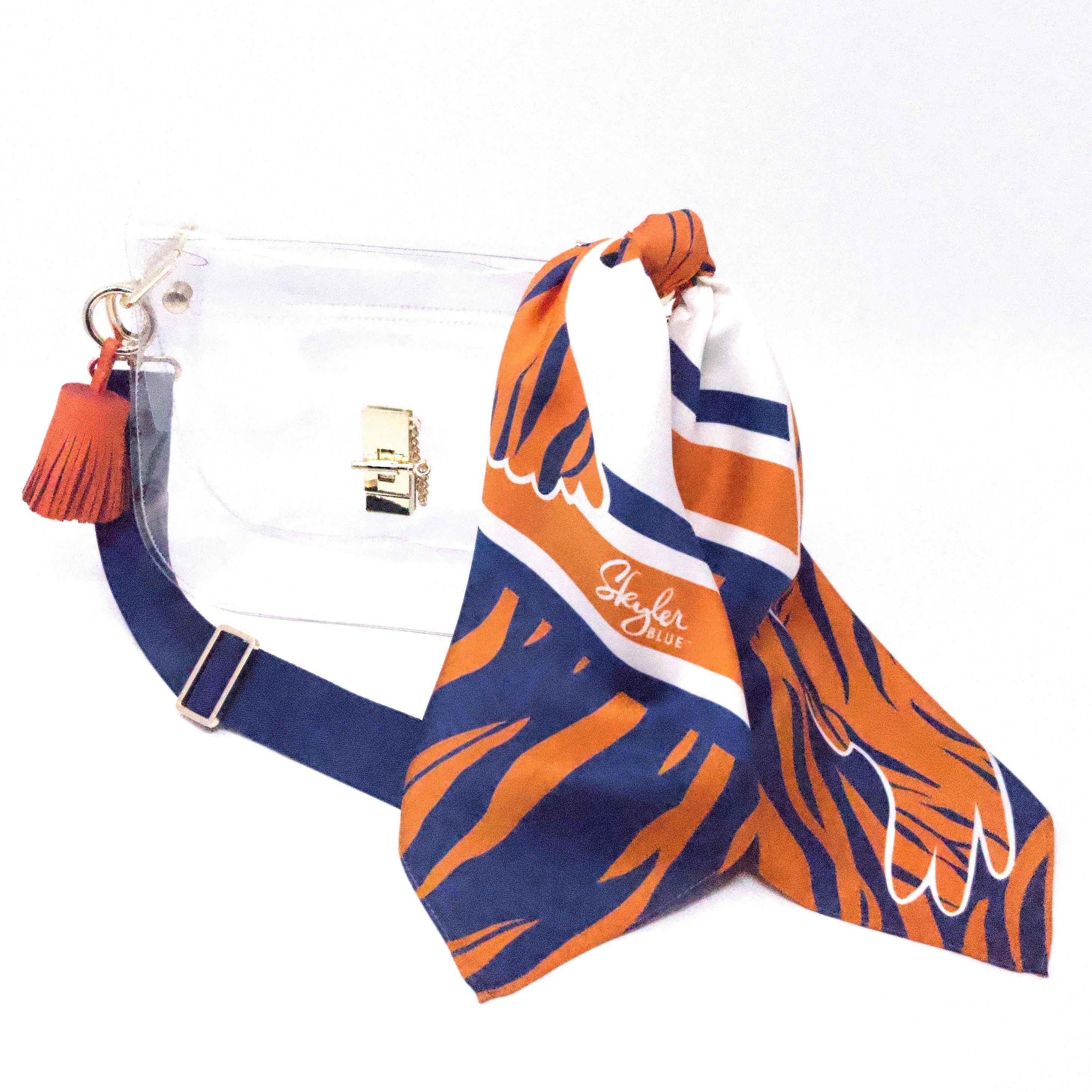 The Toomer Clear Medium Saddle Bag