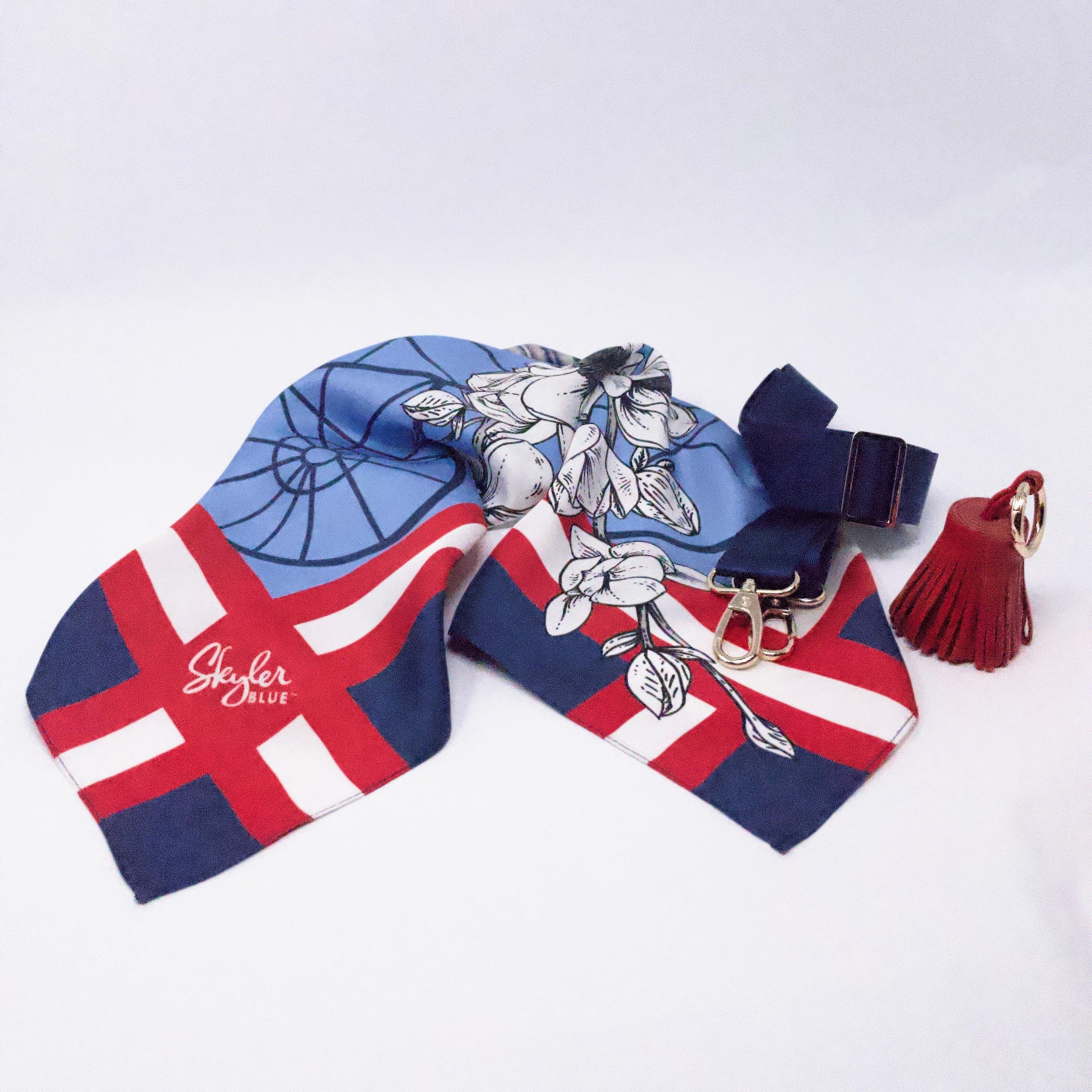 The Oxford Clear Small Studded Bag