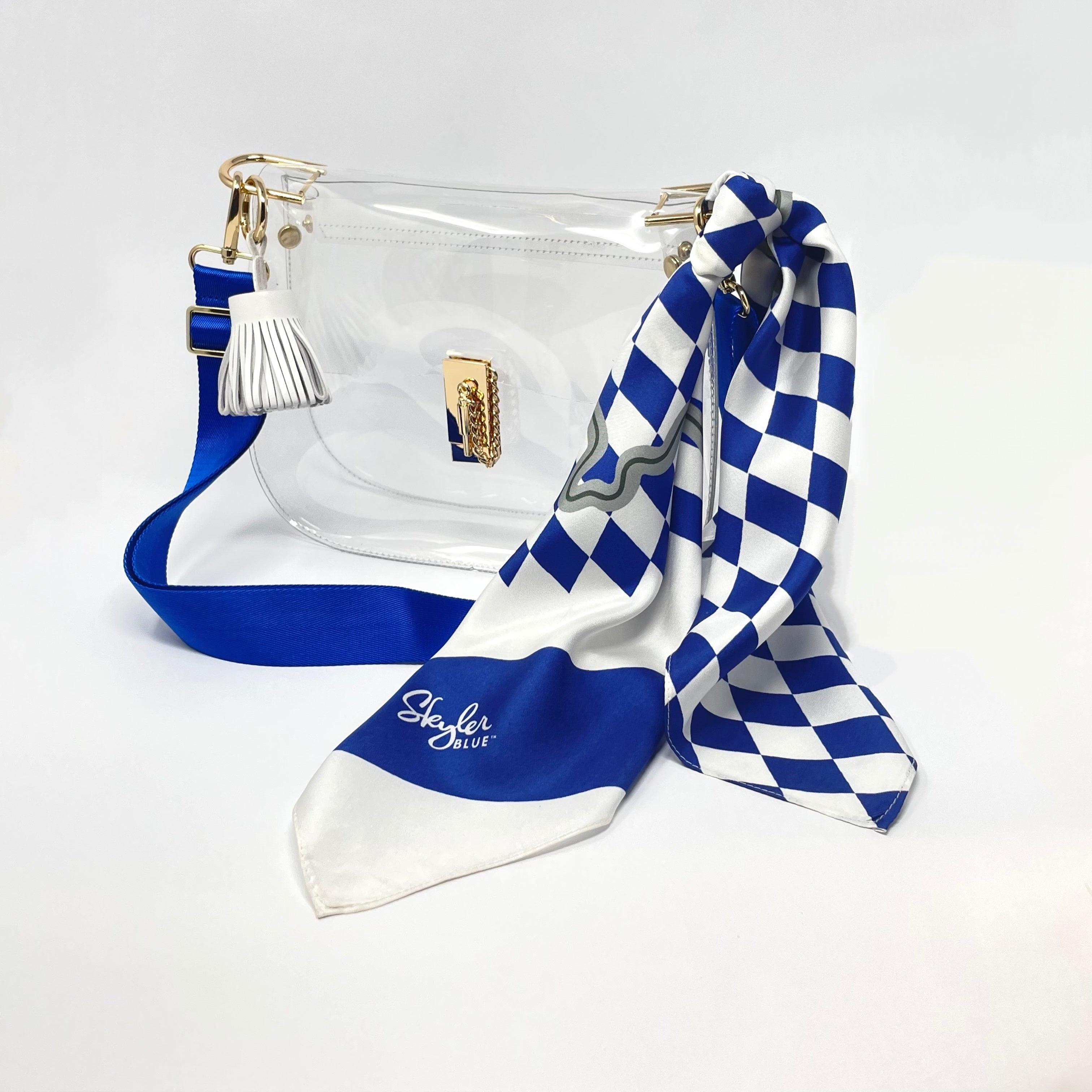 The Lexington Clear Medium Saddle Bag