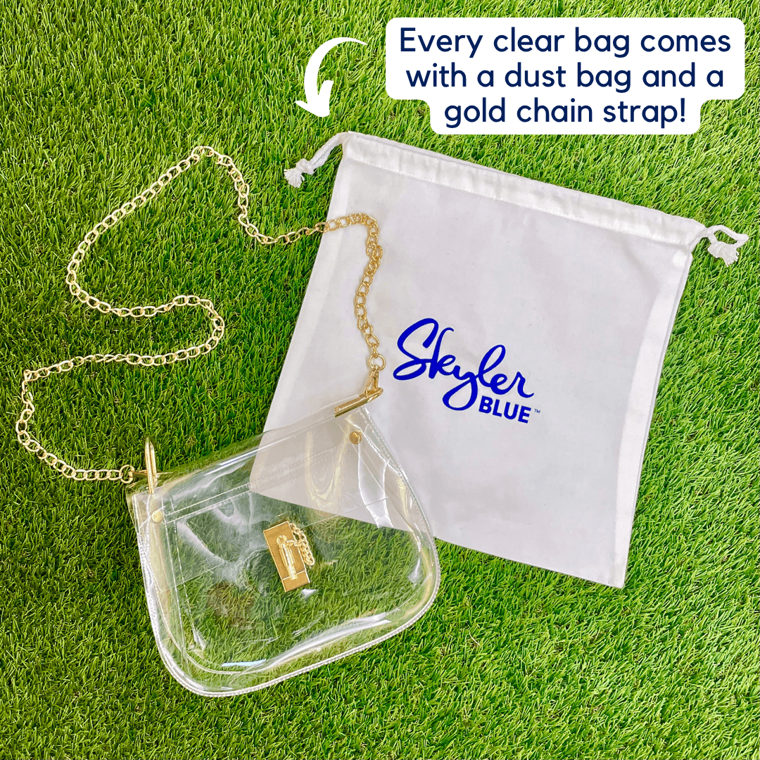 The Rodeo Clear Medium Saddle Bag
