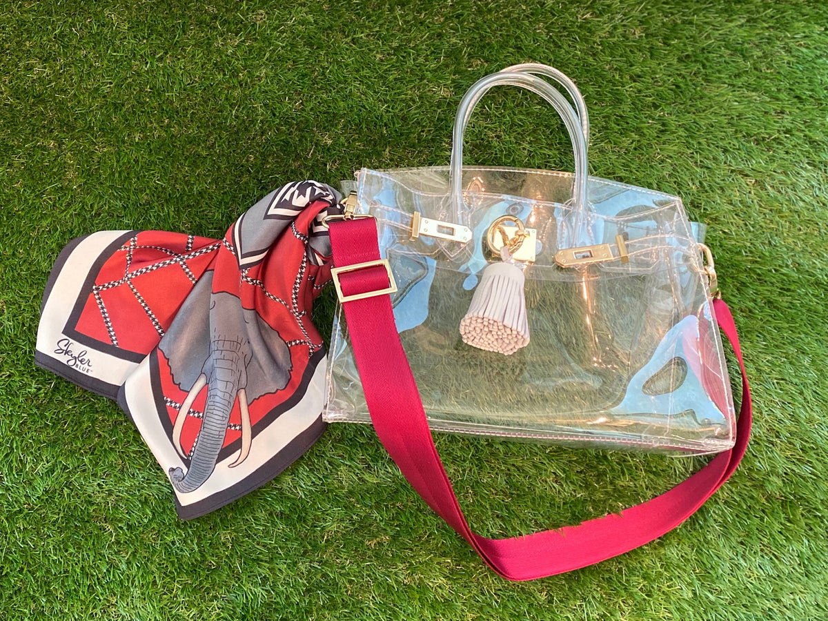 The Tuscaloosa Clear Large Satchel Bag