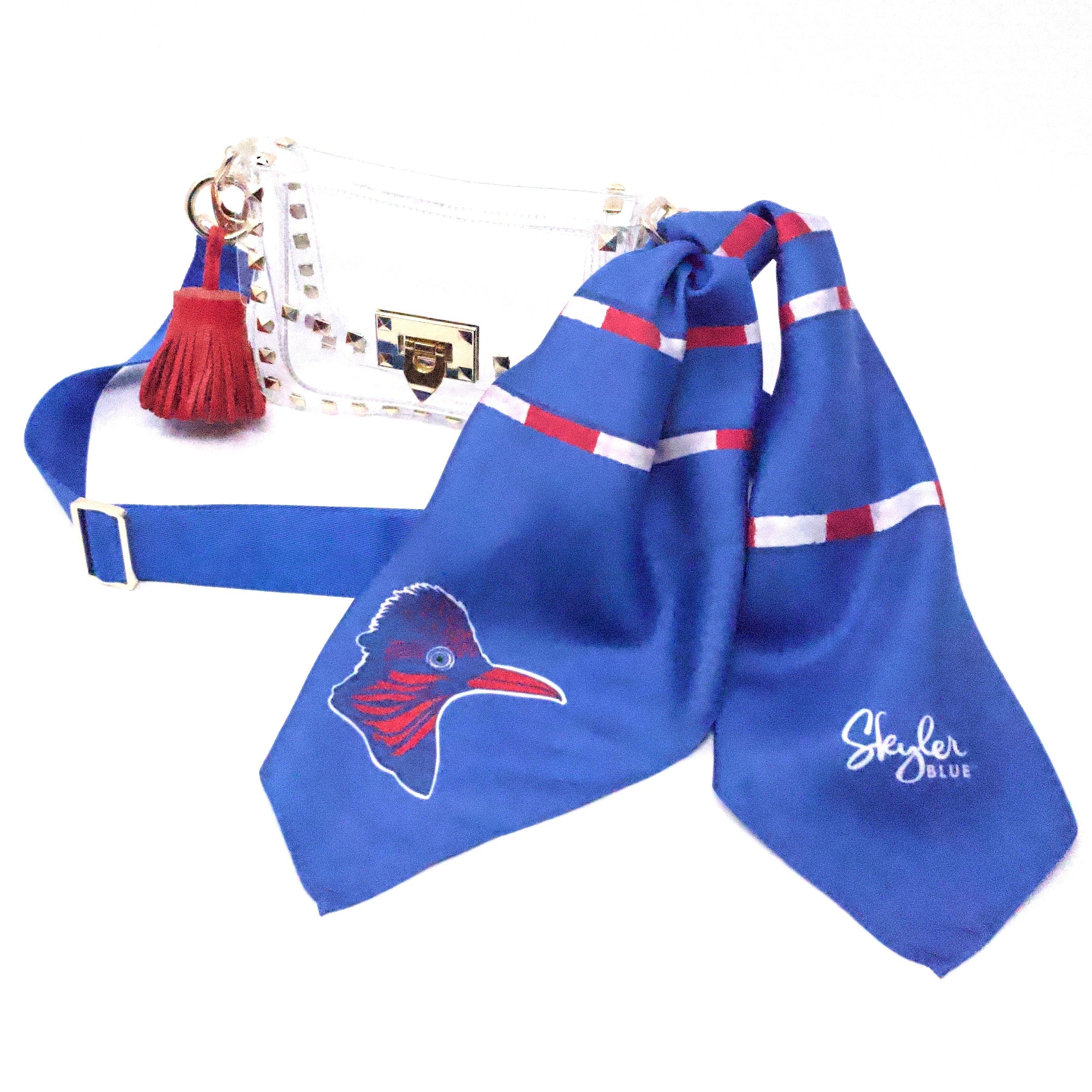 The Westlake Clear Small Studded Bag