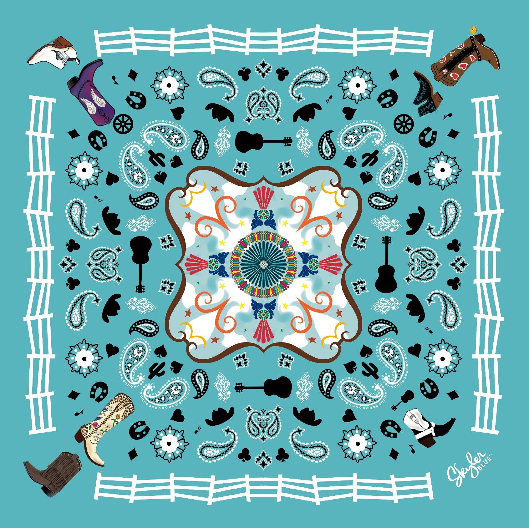 The Rodeo Scarf 24in