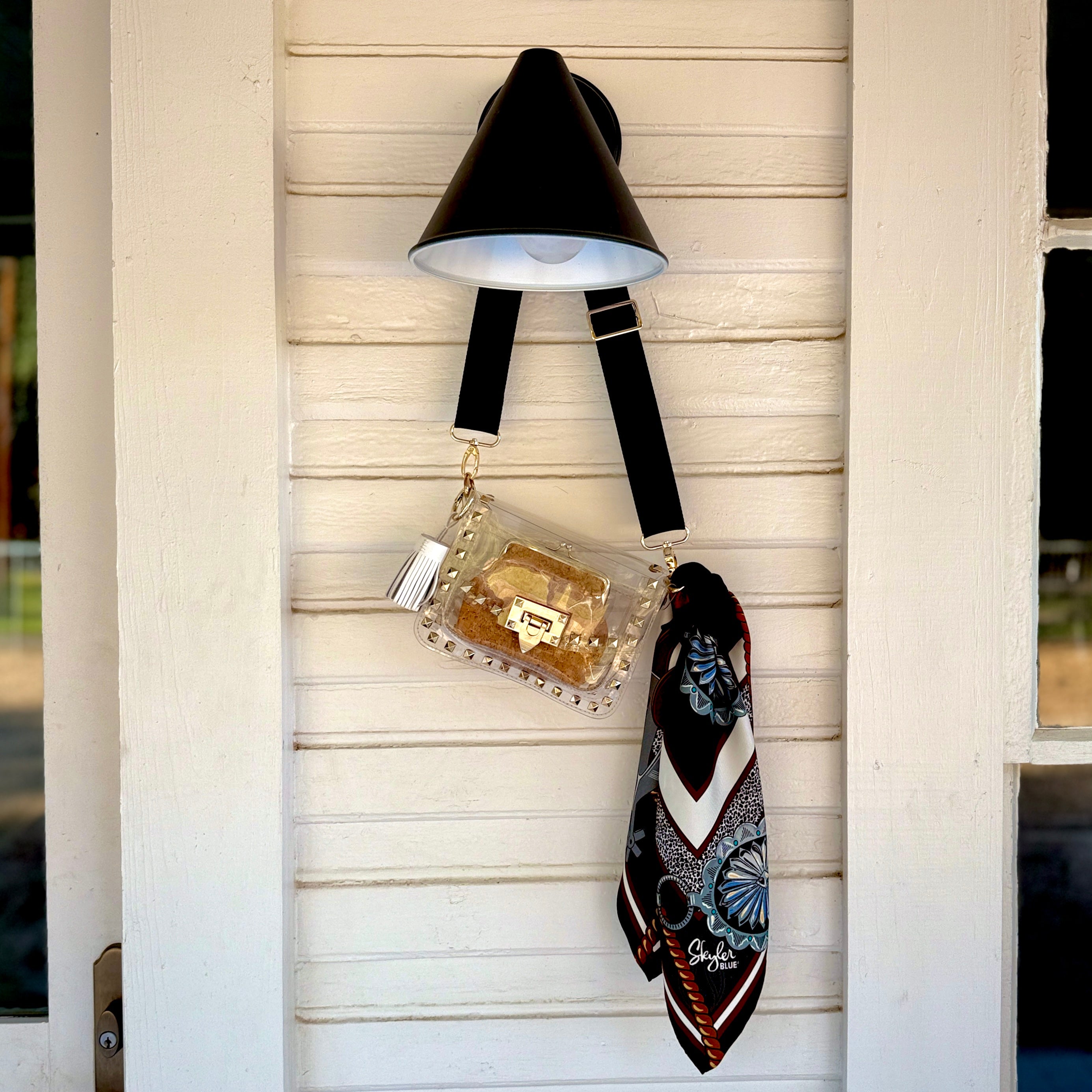 The OG Cowgirl Clear Small Studded Fanny Pack