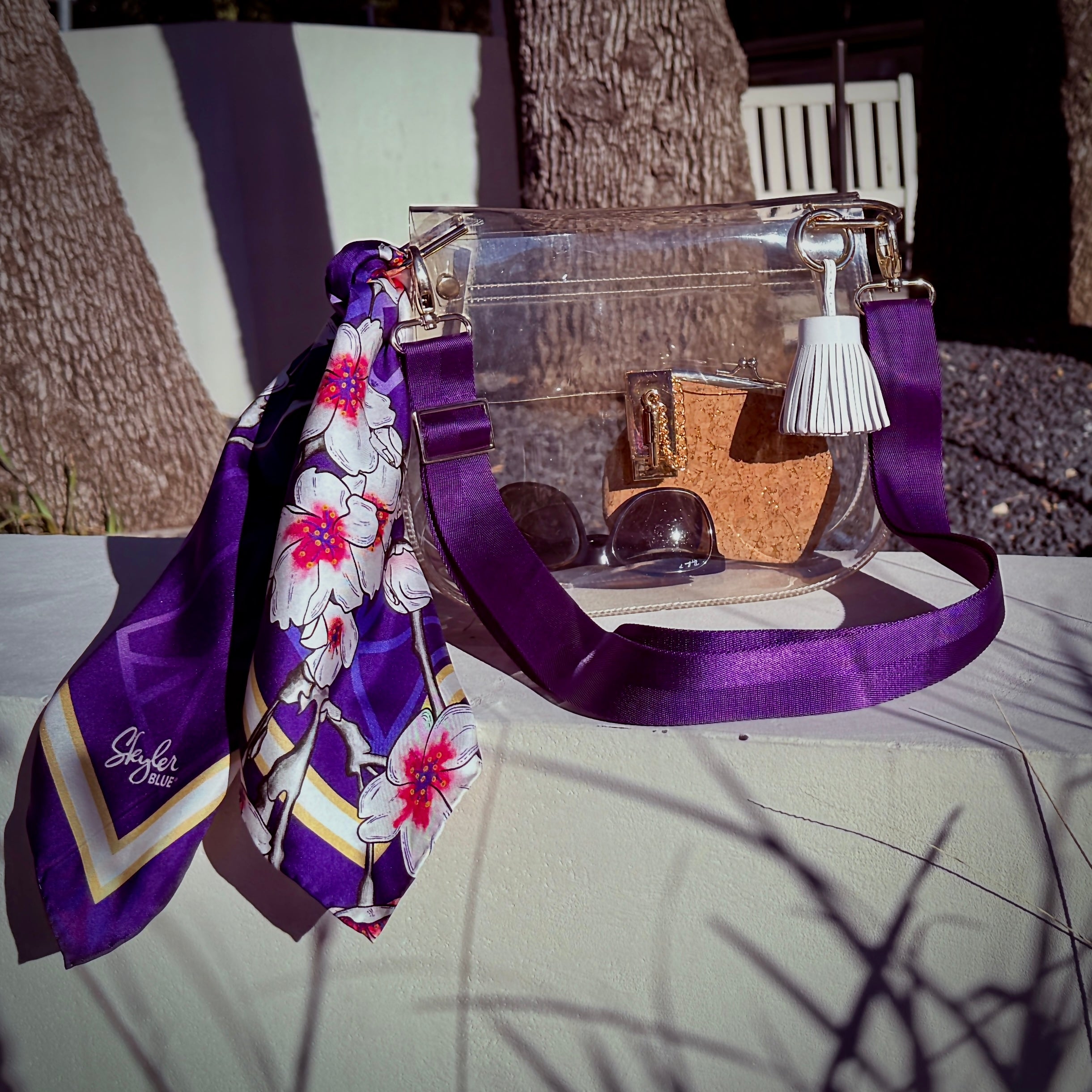 The Dub Clear Medium Saddle Bag