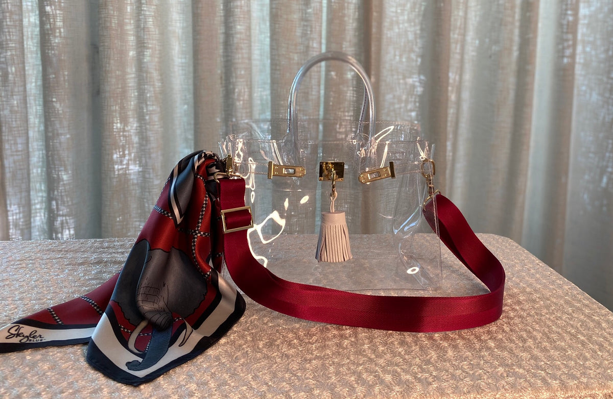 The Tuscaloosa Clear Large Satchel Bag